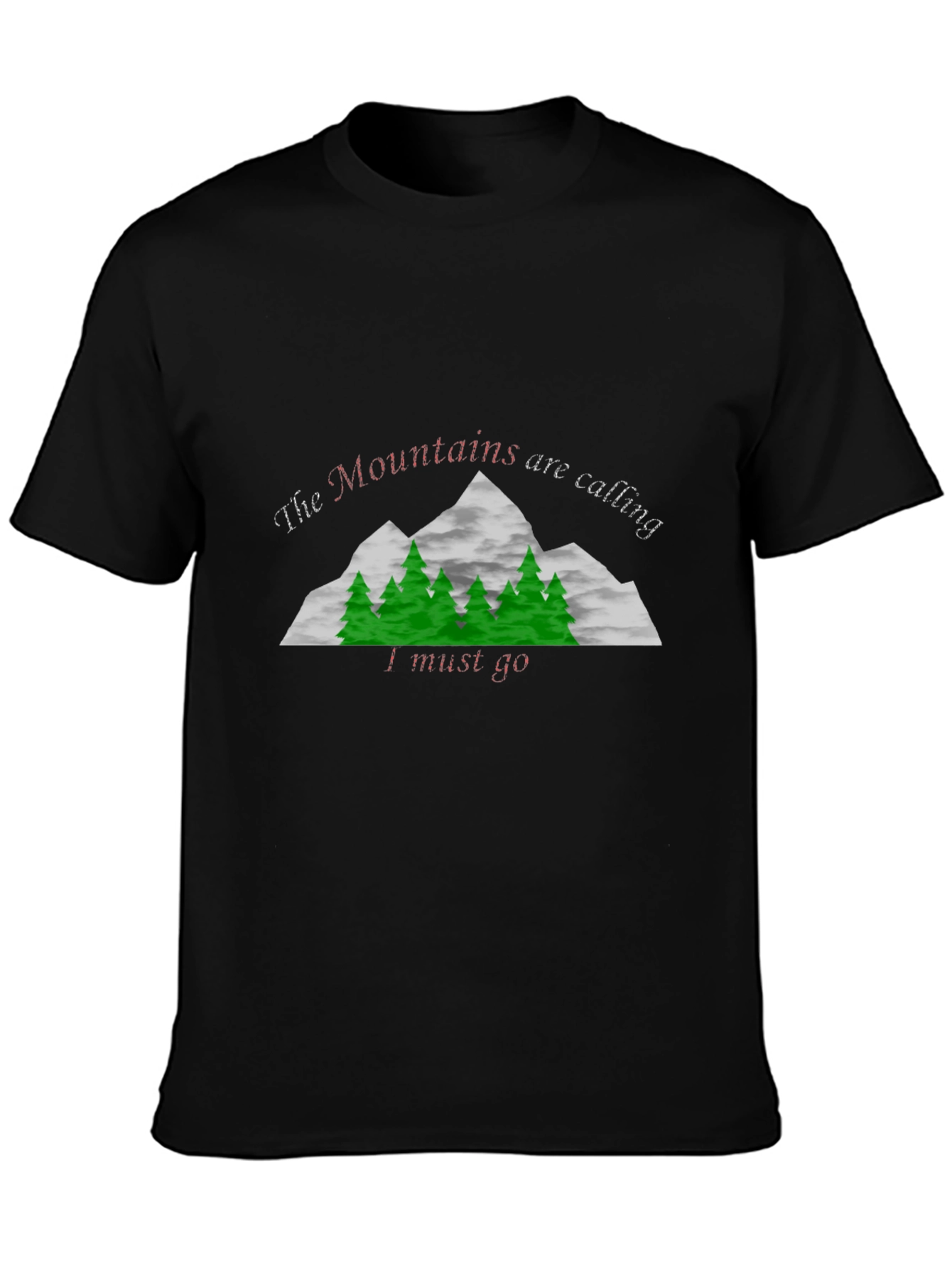 Mountain Calling Graphic Tee - Adventure Awaits