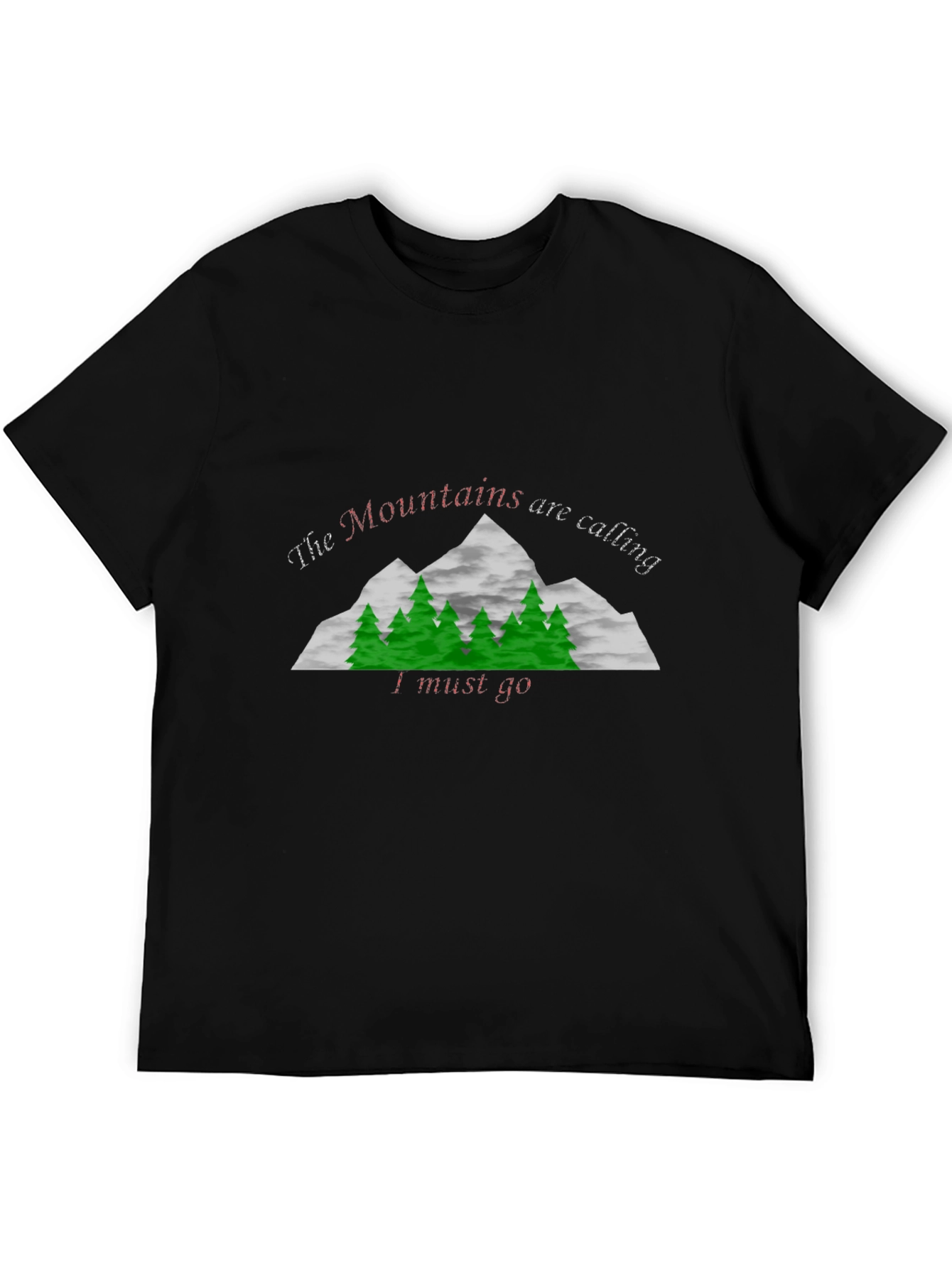 Mountain Calling Graphic Tee - Adventure Awaits