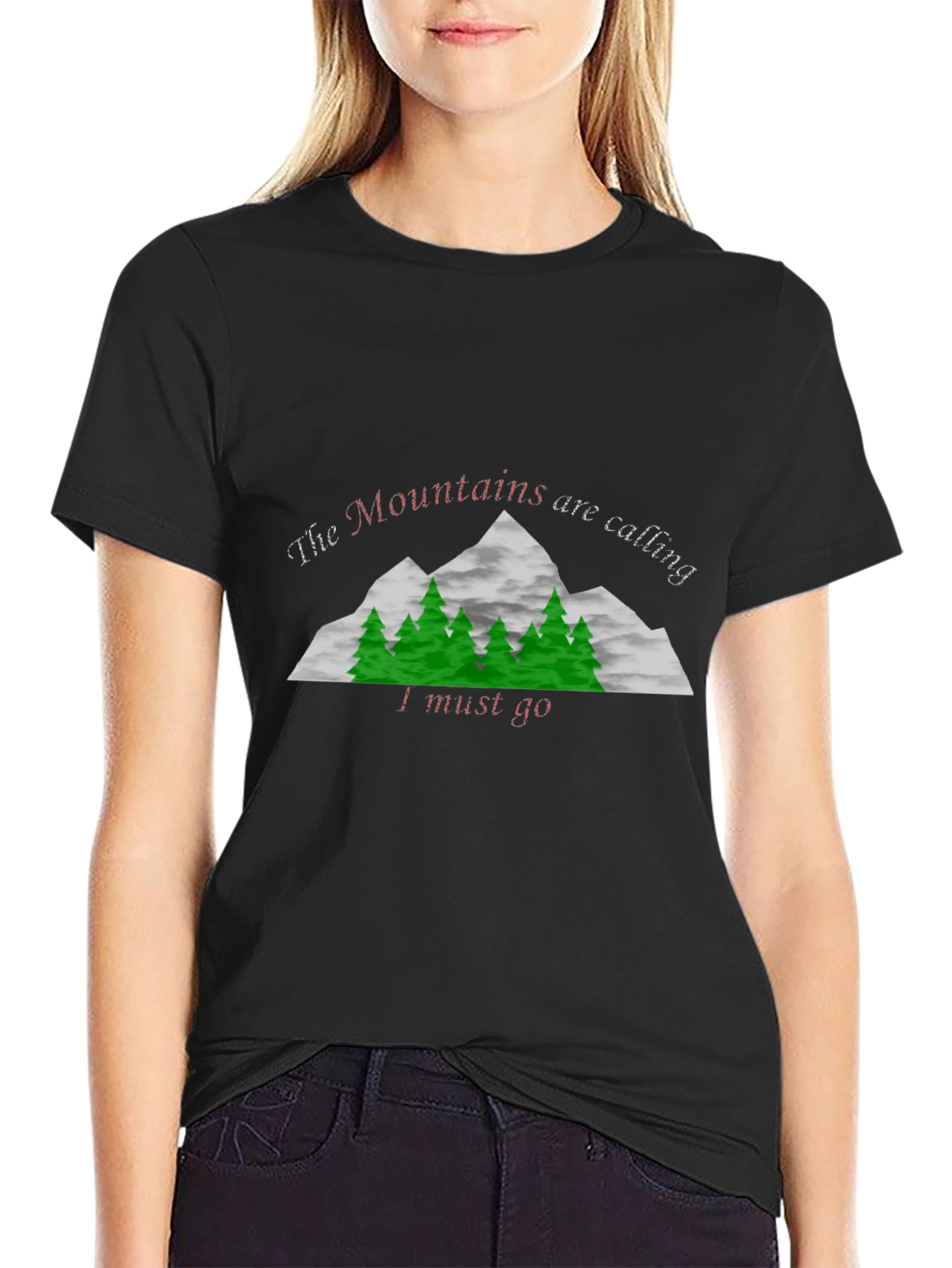 Mountain Calling Graphic Tee - Adventure Awaits