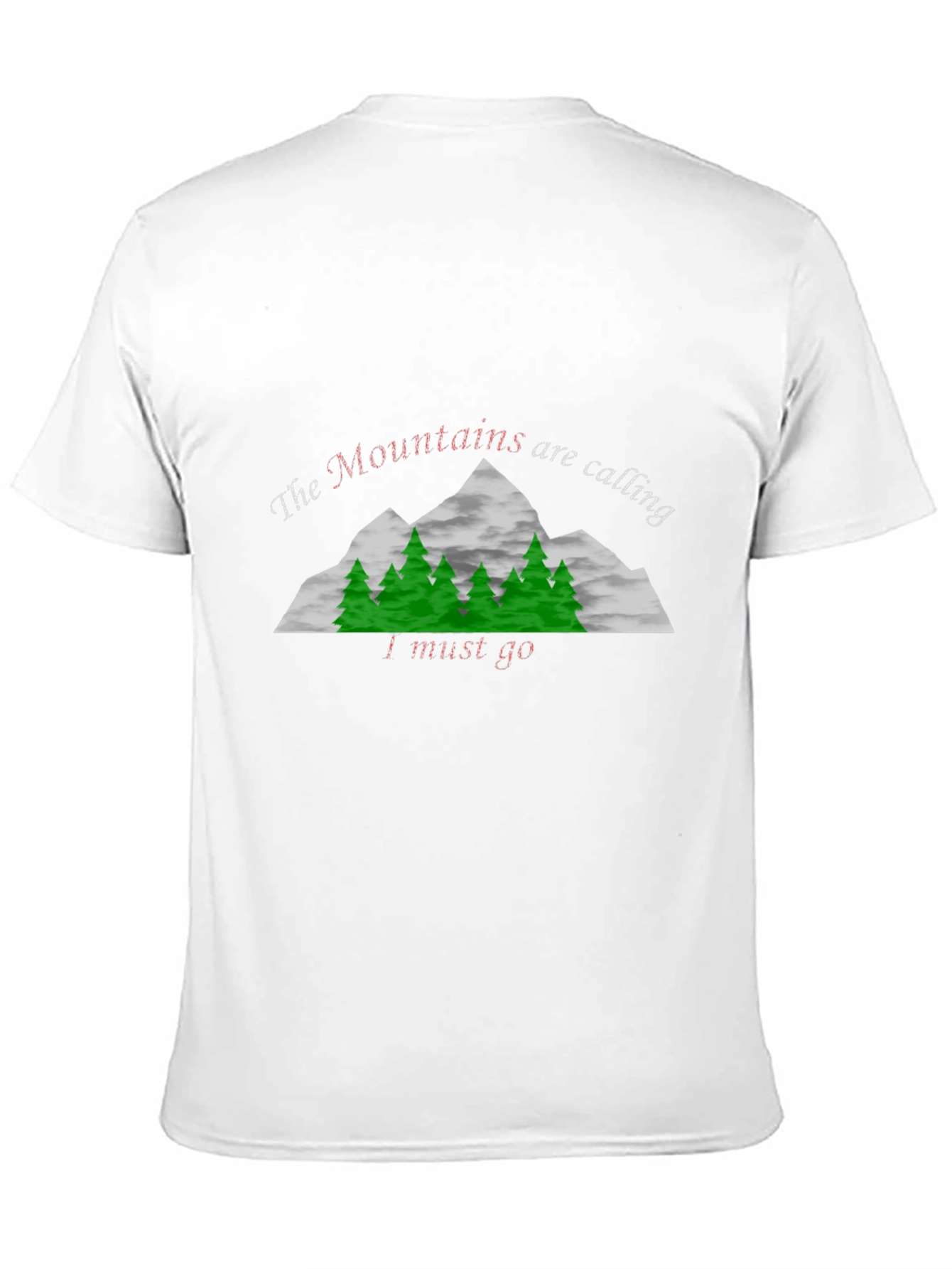 Mountain Calling Graphic Tee - Adventure Awaits