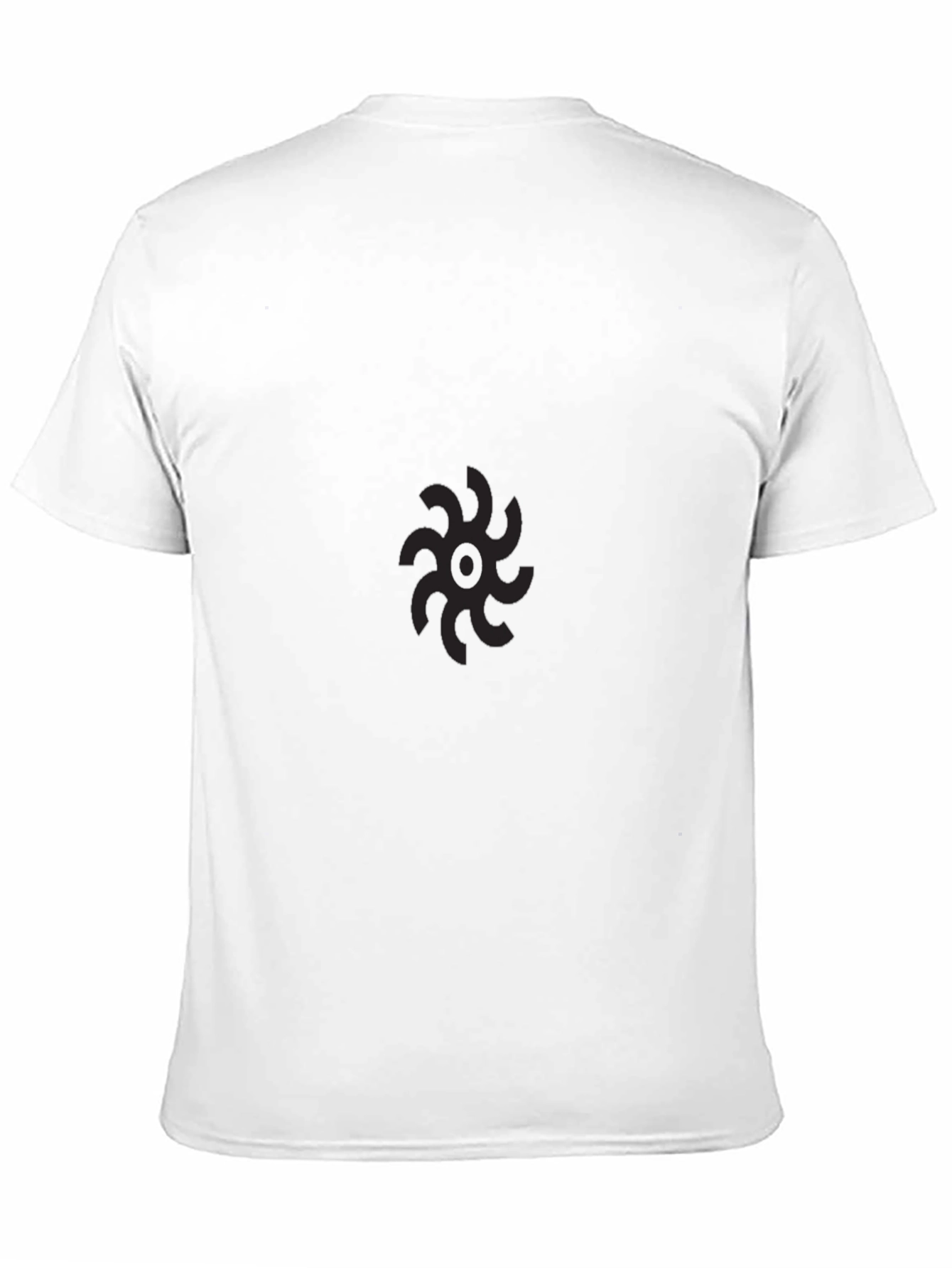 Black Graphic Print Tee - Modern Style