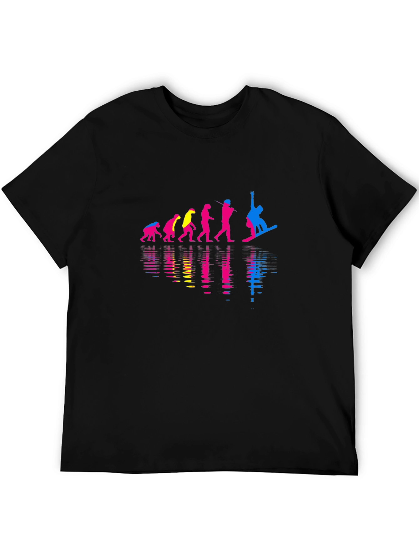Evolution of Snowboarding Graphic Tee