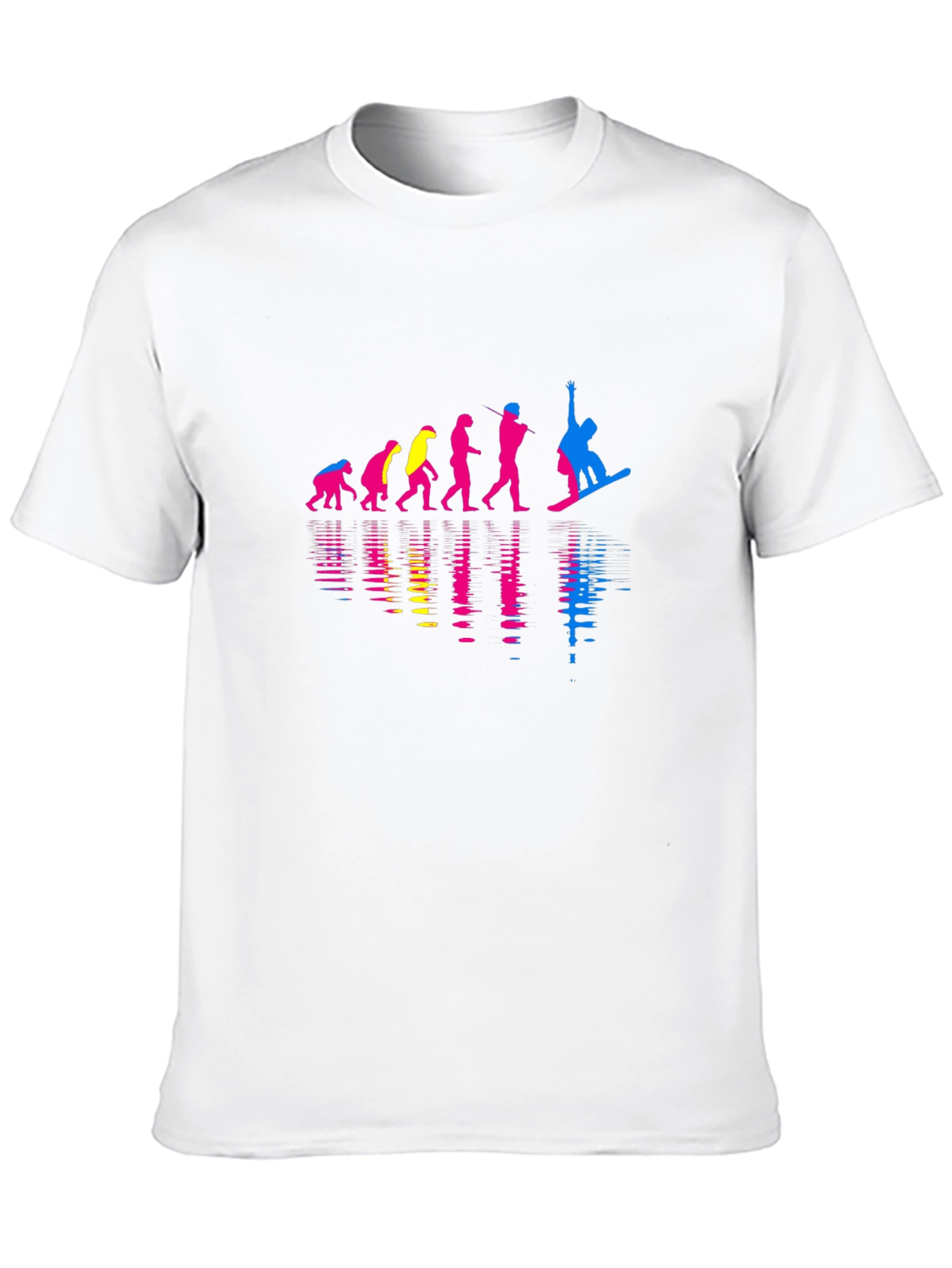 Evolution of Snowboarding Graphic Tee