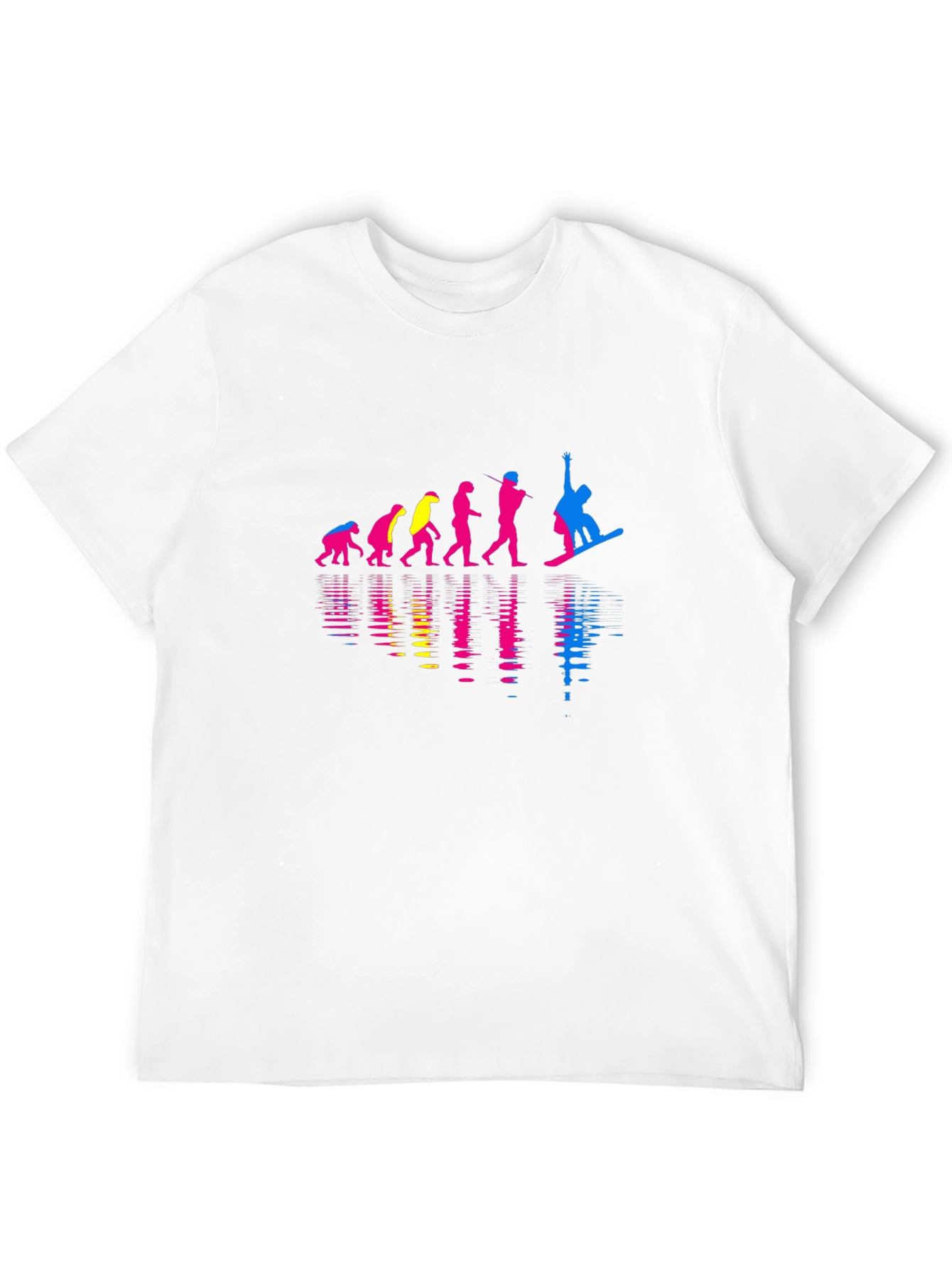 Evolution of Snowboarding Graphic Tee