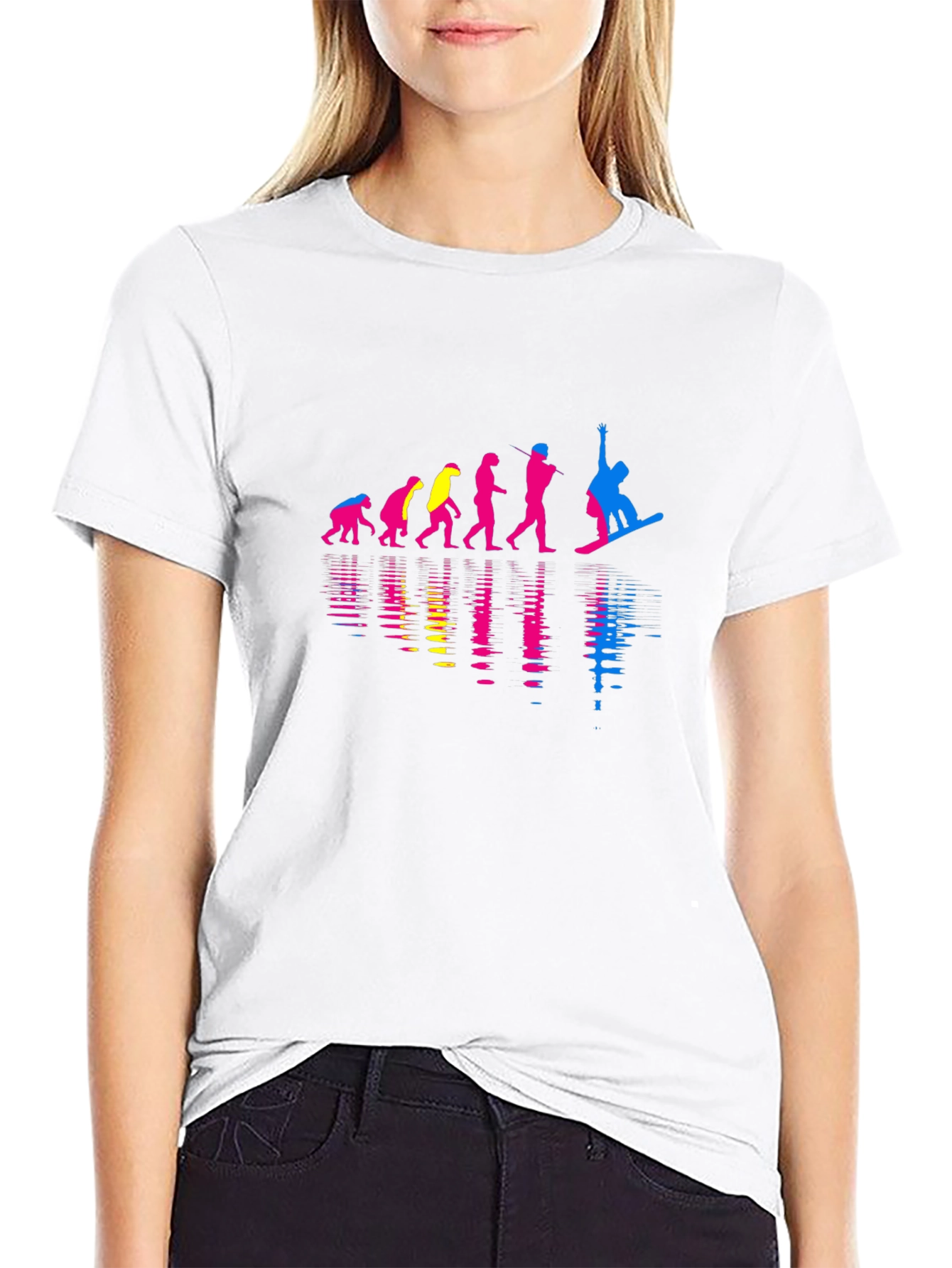 Evolution of Snowboarding Graphic Tee