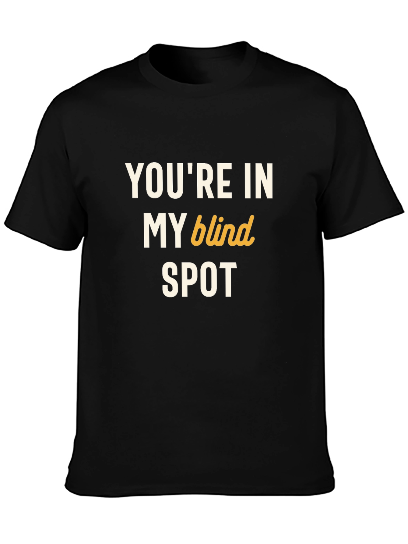 Funny Blind Spot Graphic Tee
