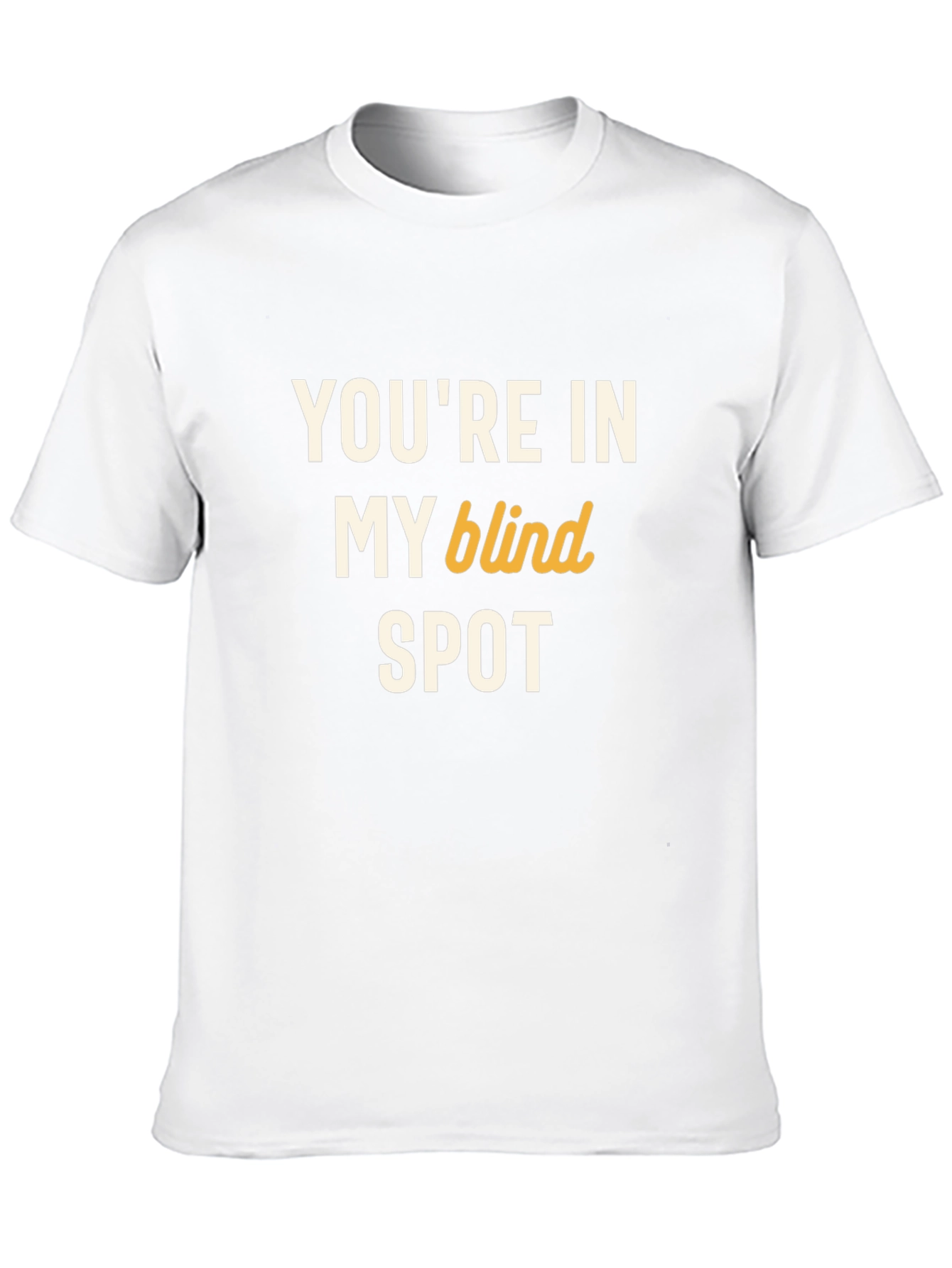 Funny Blind Spot Graphic Tee