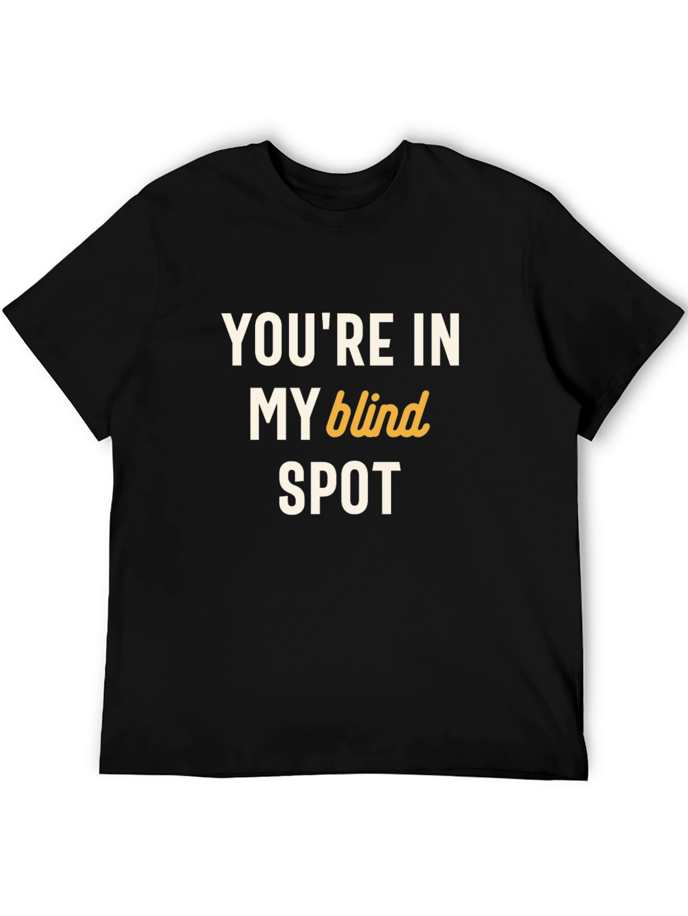 Funny Blind Spot Graphic Tee
