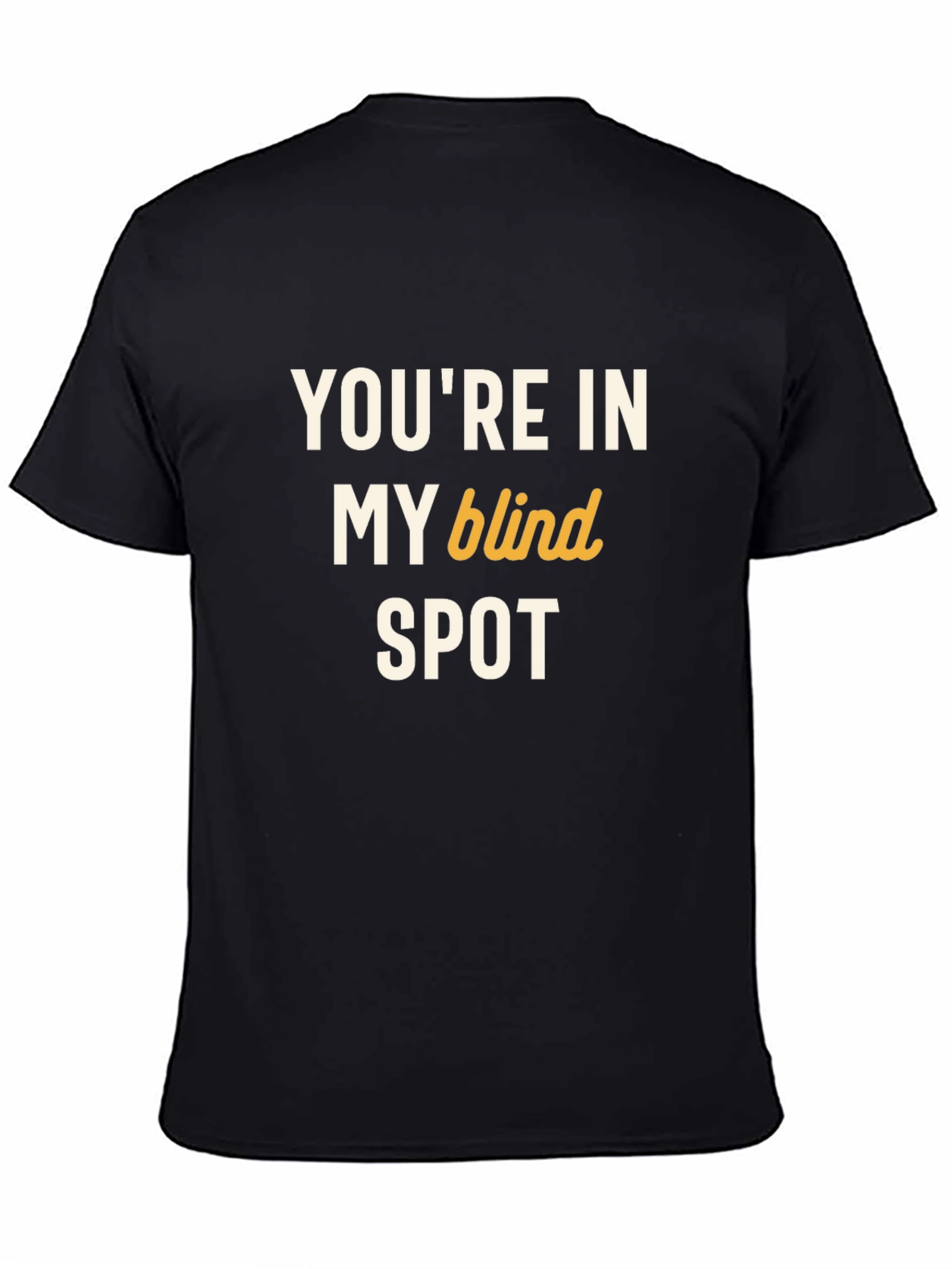 Funny Blind Spot Graphic Tee