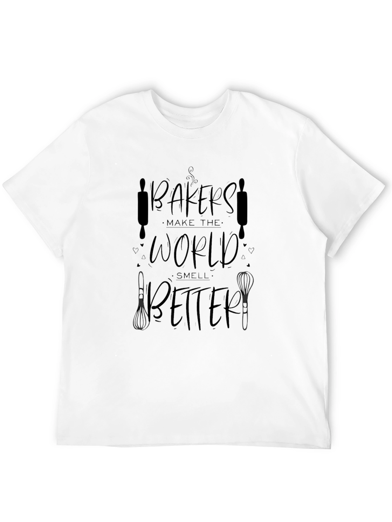 Bakers Make the World Better Black T-Shirt