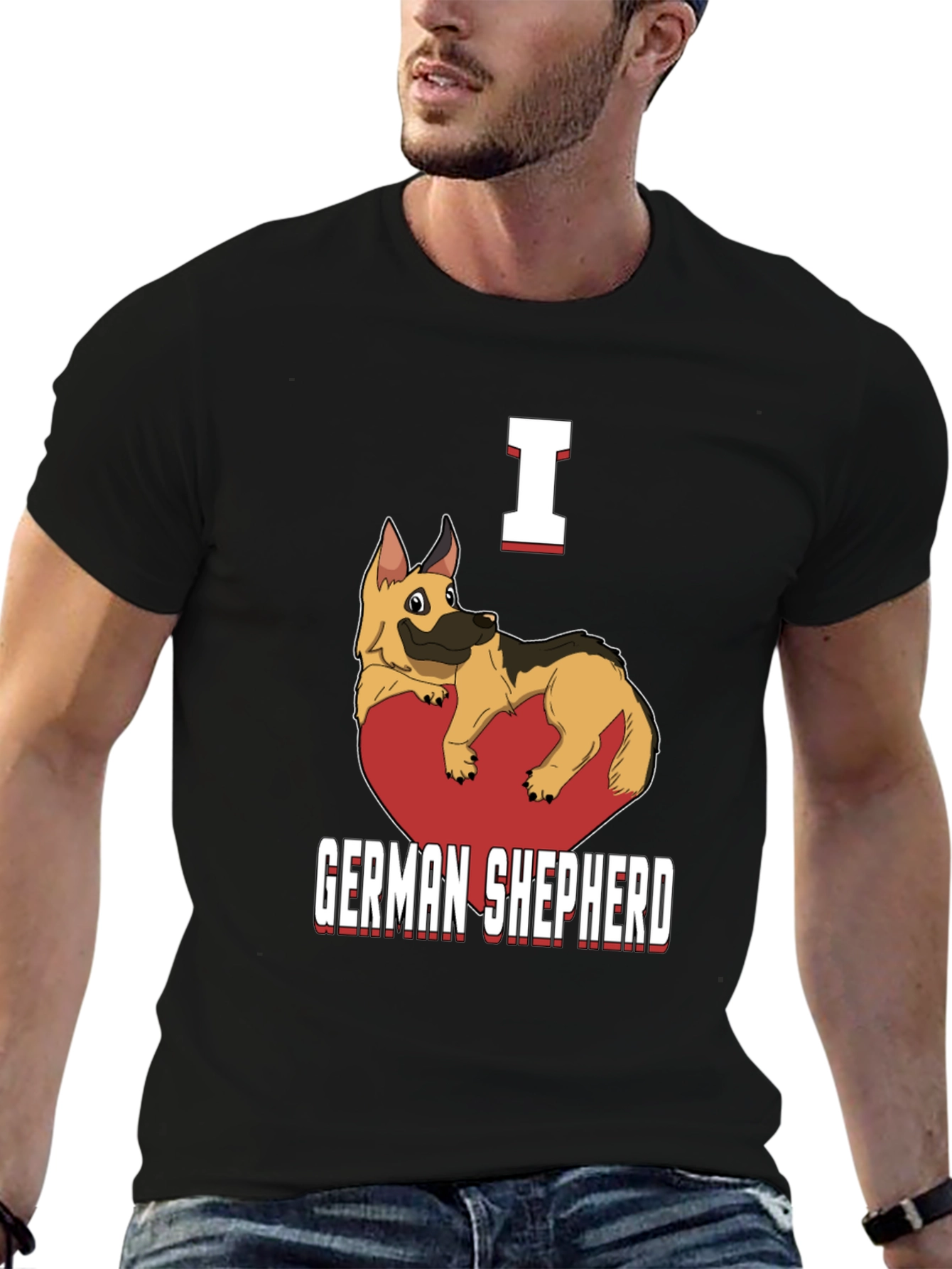 I Heart German Shepherd T-Shirt