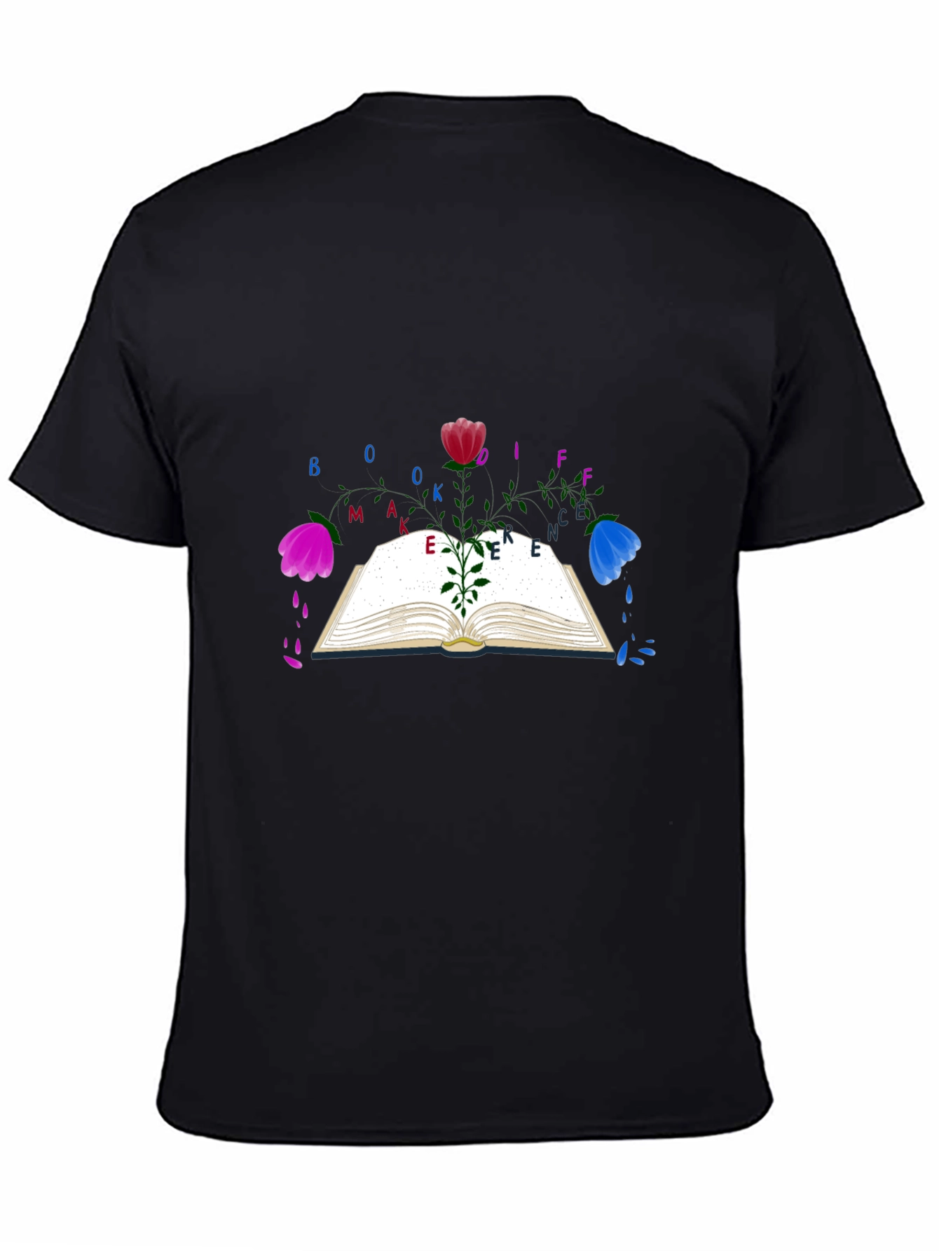 Book Make Difference Tee