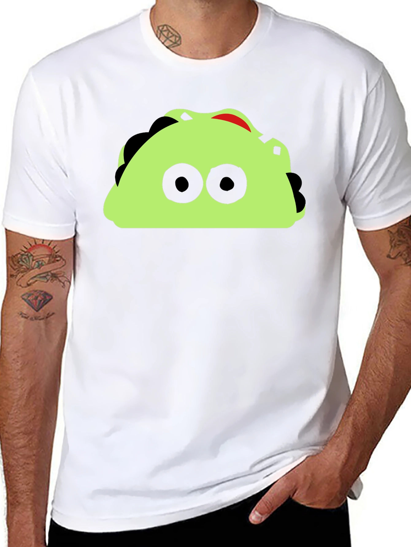 Funny Taco Graphic T-Shirt - Unique Design