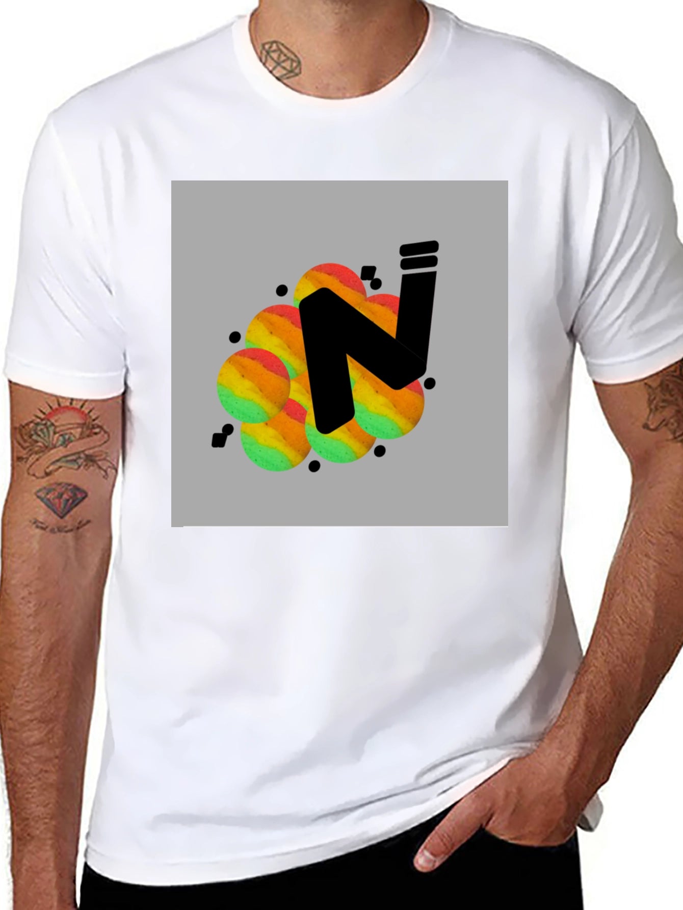 Unique Graphic Tee - N Design