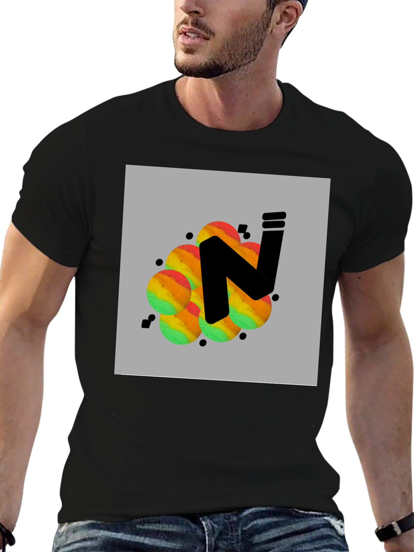 Unique Graphic Tee - N Design