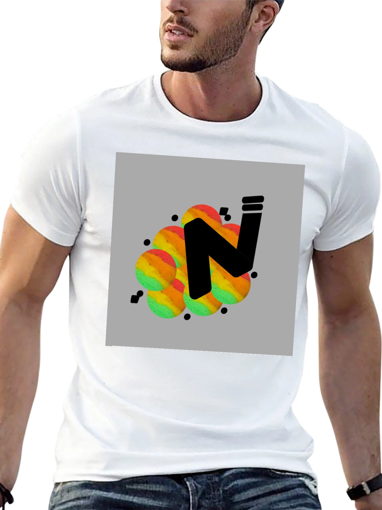 Unique Graphic Tee - N Design
