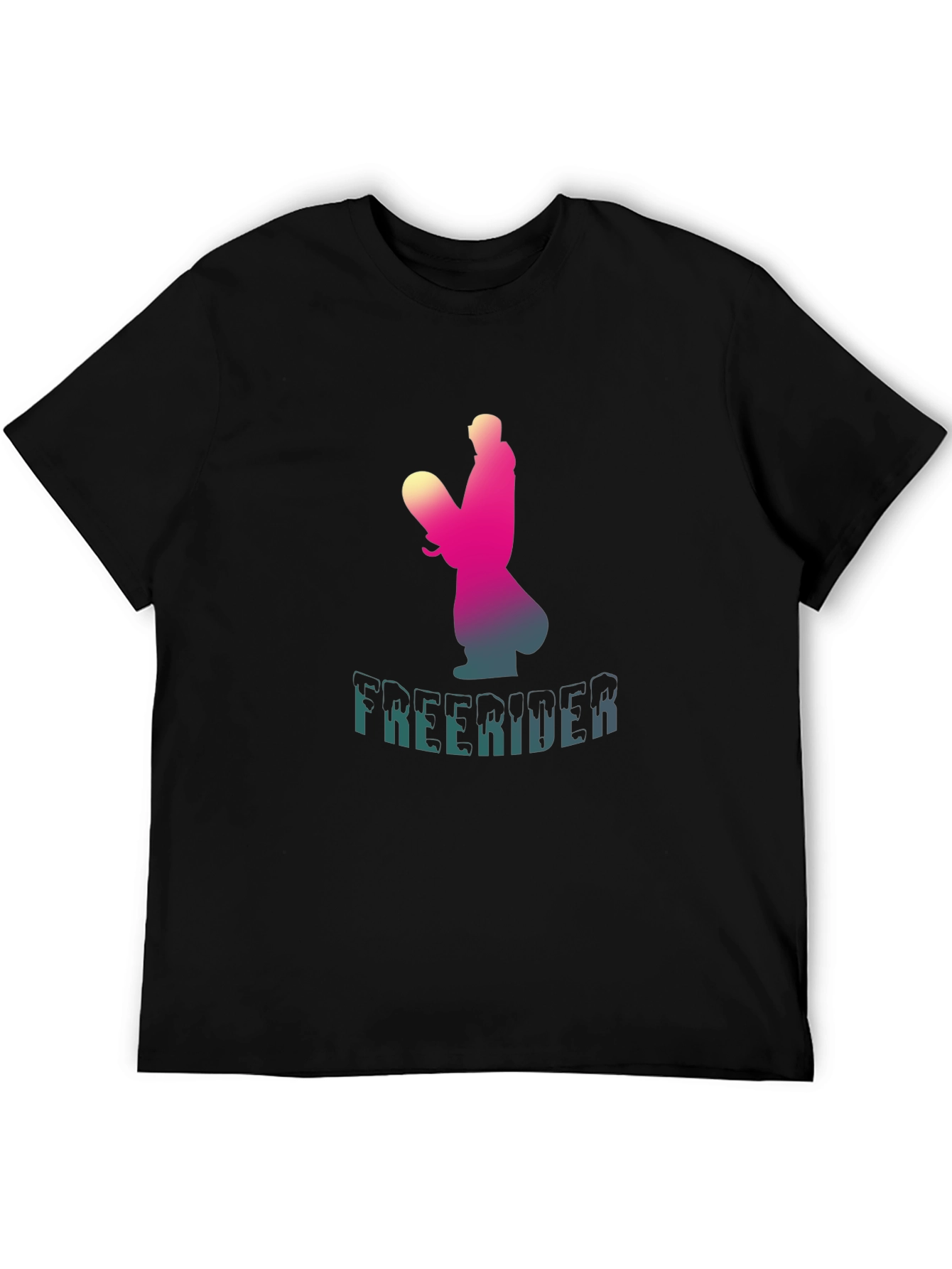 Freerider Graphic T-Shirt - Black