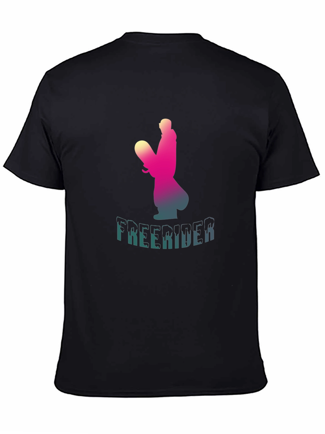 Freerider Graphic T-Shirt - Black