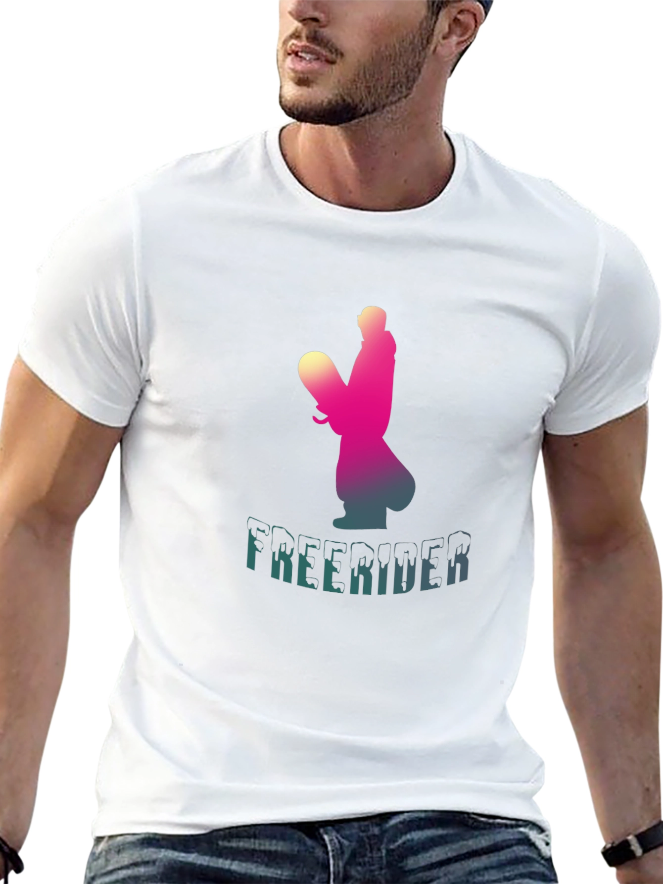 Freerider Graphic T-Shirt - Black