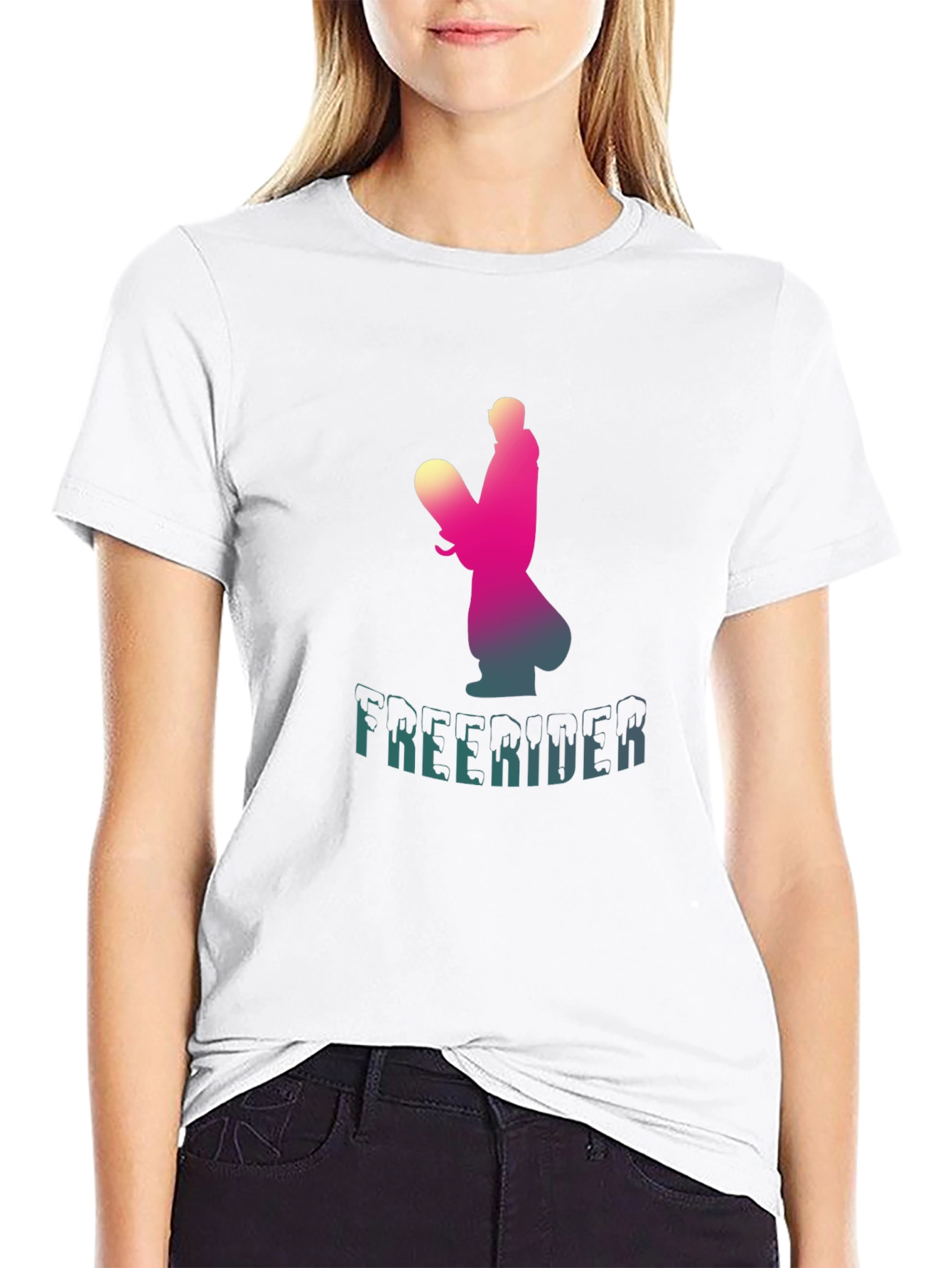Freerider Graphic T-Shirt - Black