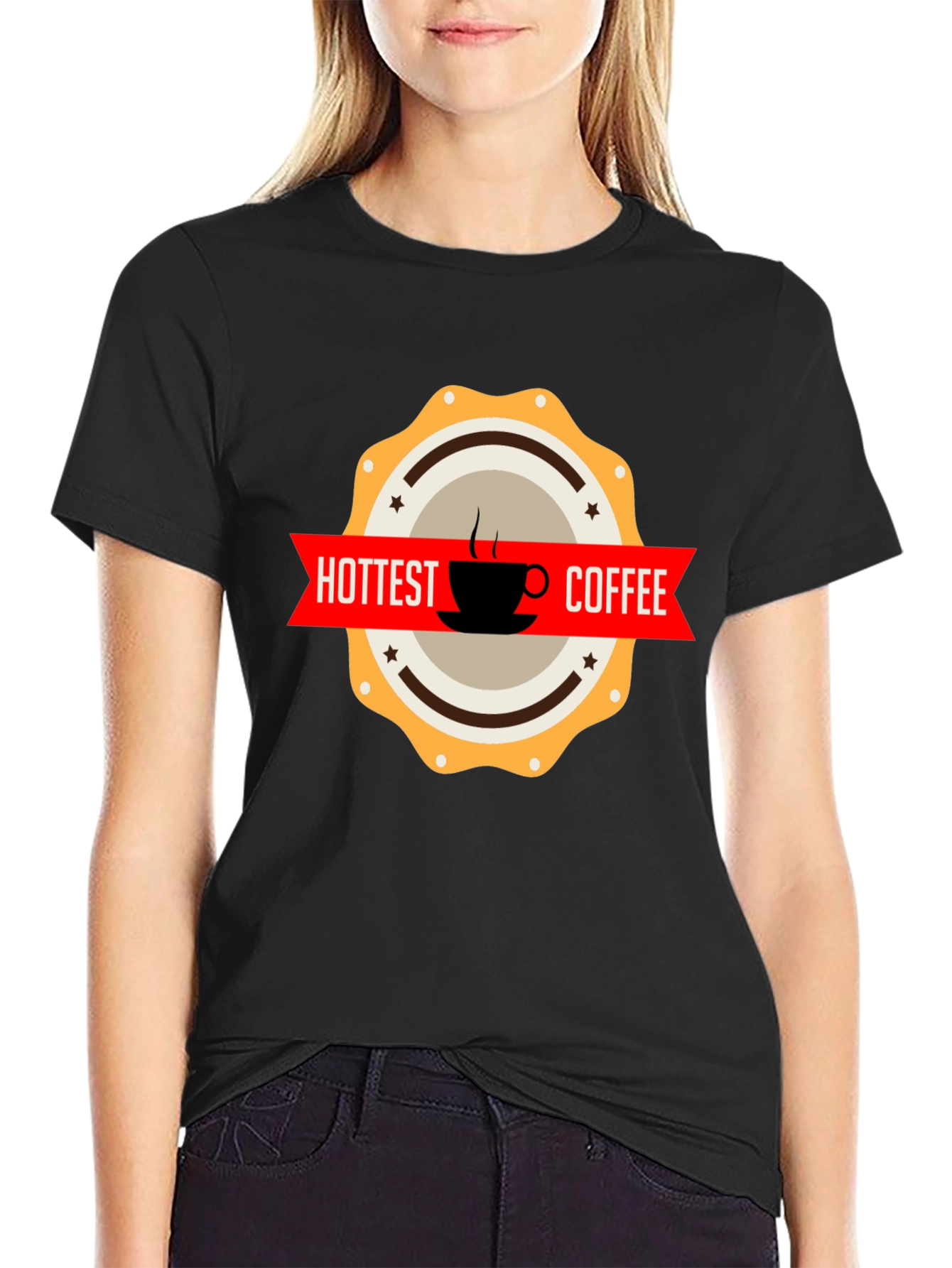 Hottest Coffee Graphic T-Shirt