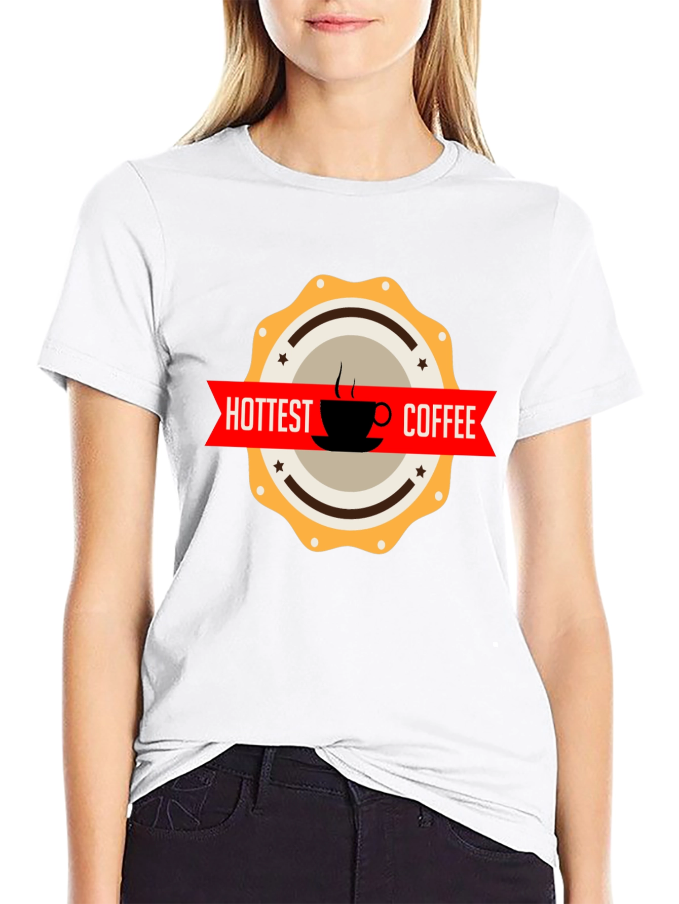 Hottest Coffee Graphic T-Shirt