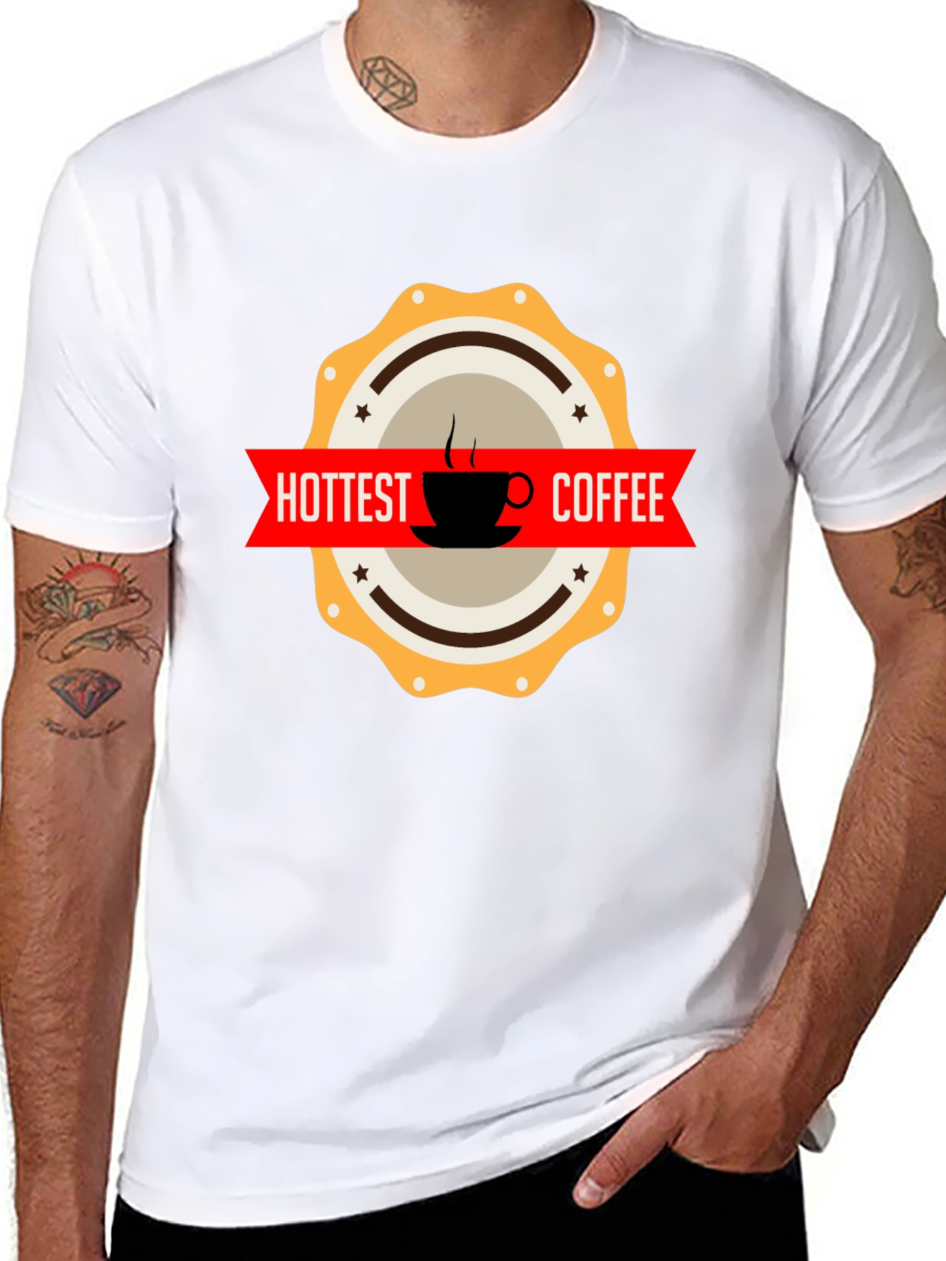 Hottest Coffee Graphic T-Shirt