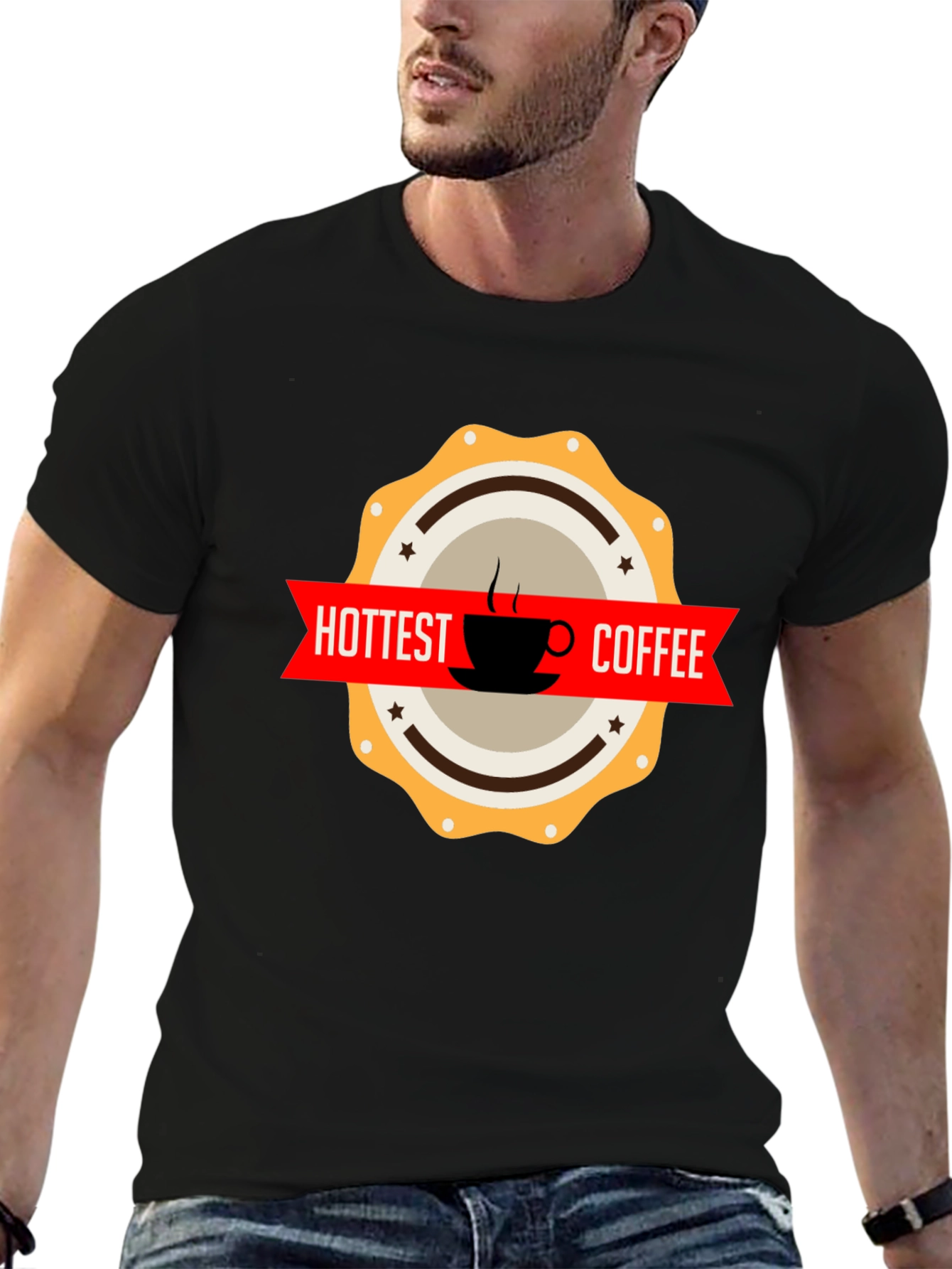 Hottest Coffee Graphic T-Shirt