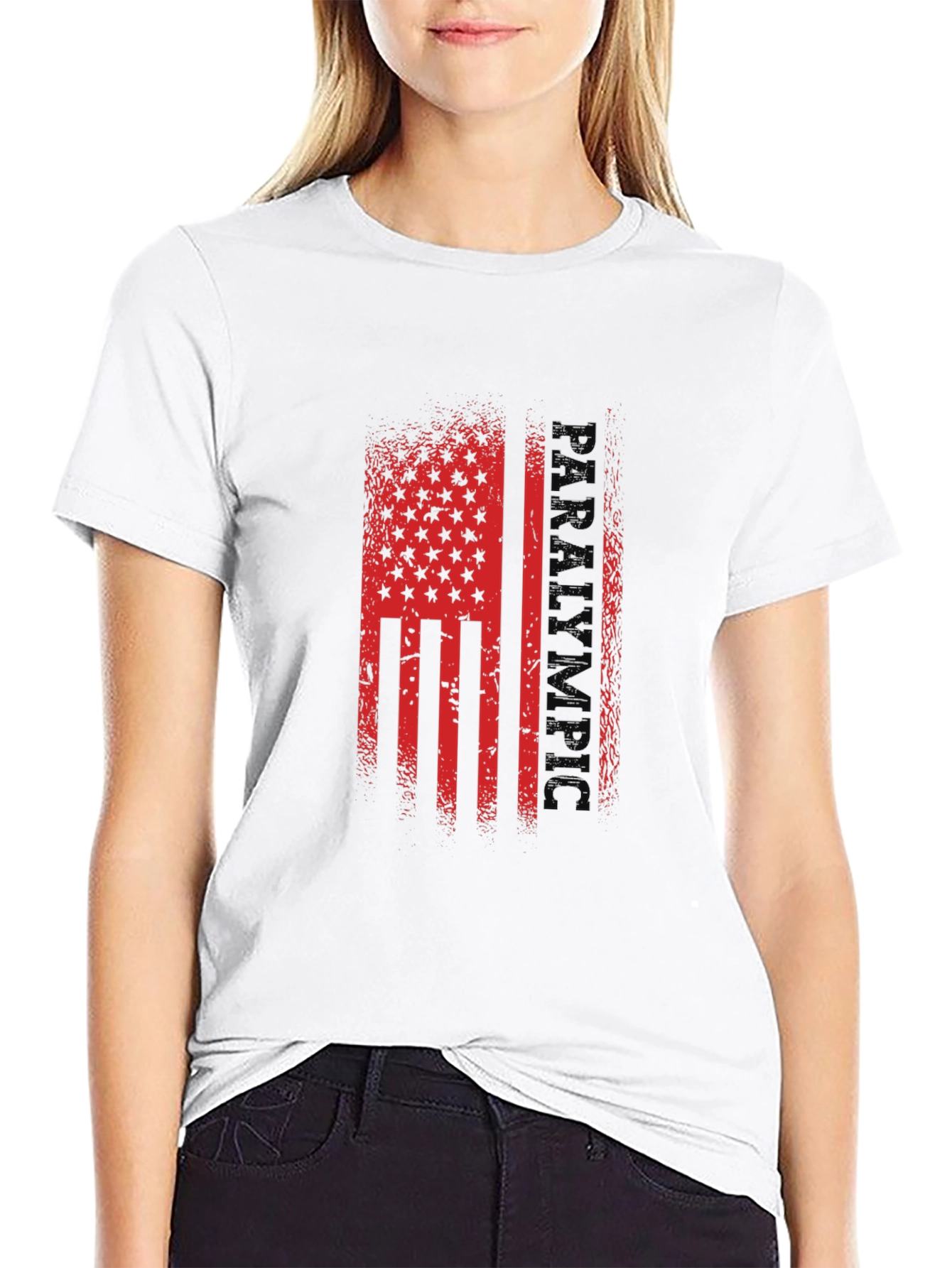 Patriotic Paralyzed T-Shirt - Black