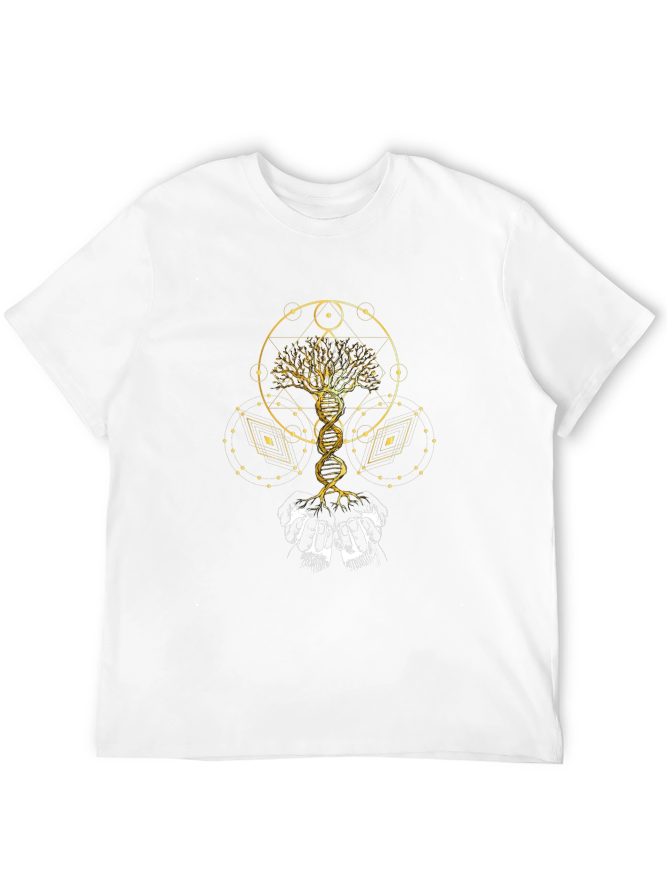 Geometric Tree of Life Graphic T-Shirt