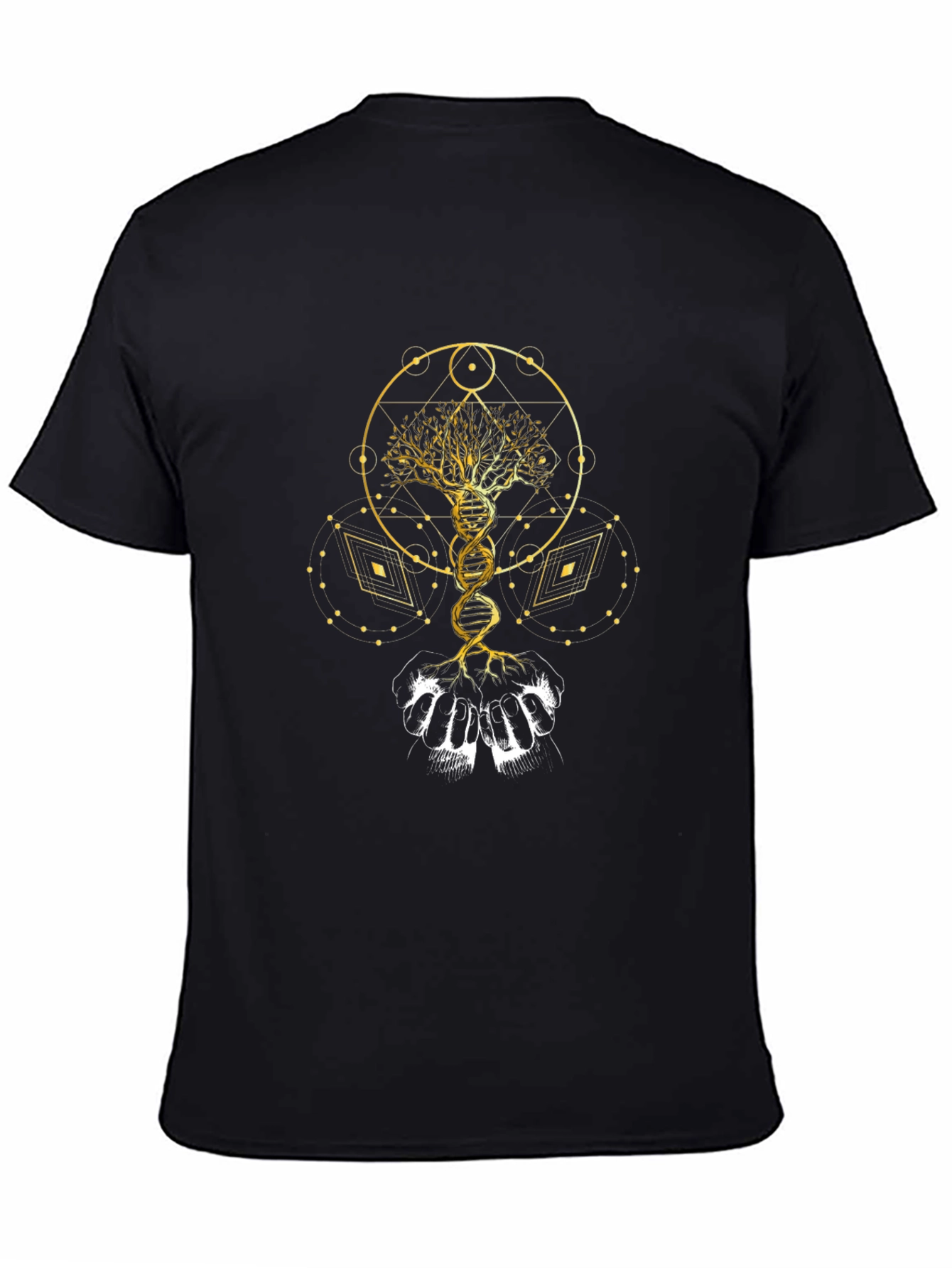 Geometric Tree of Life Graphic T-Shirt