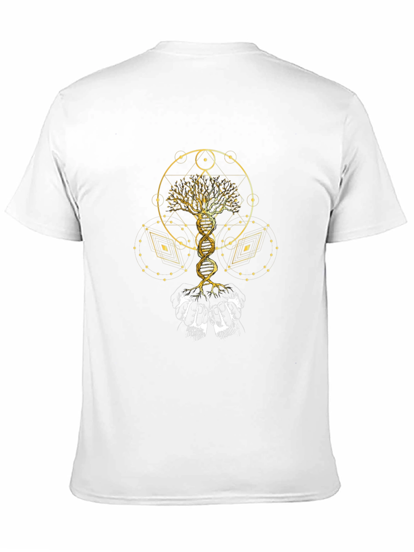 Geometric Tree of Life Graphic T-Shirt