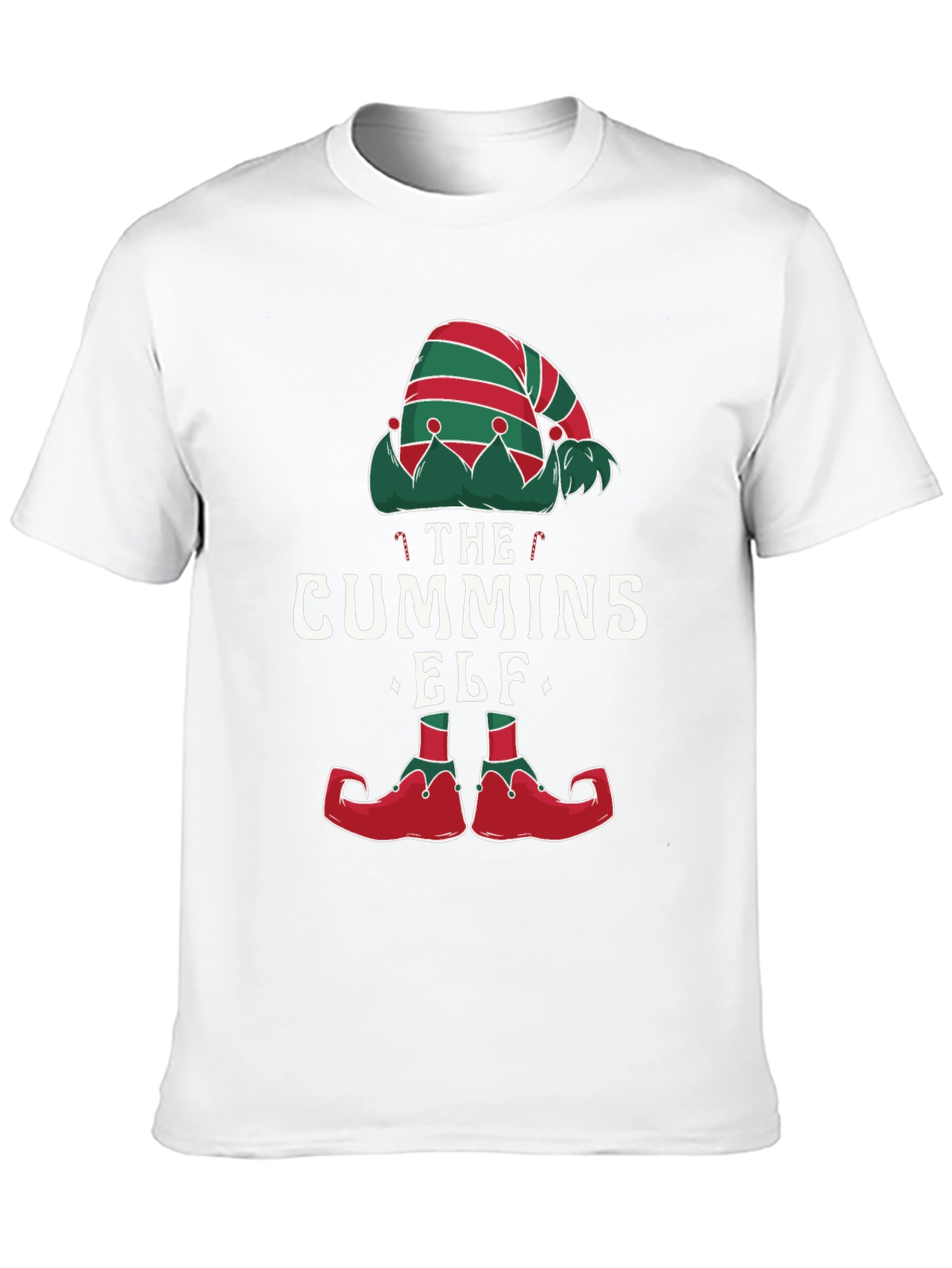 Cummins Elf Christmas Holiday T-Shirt