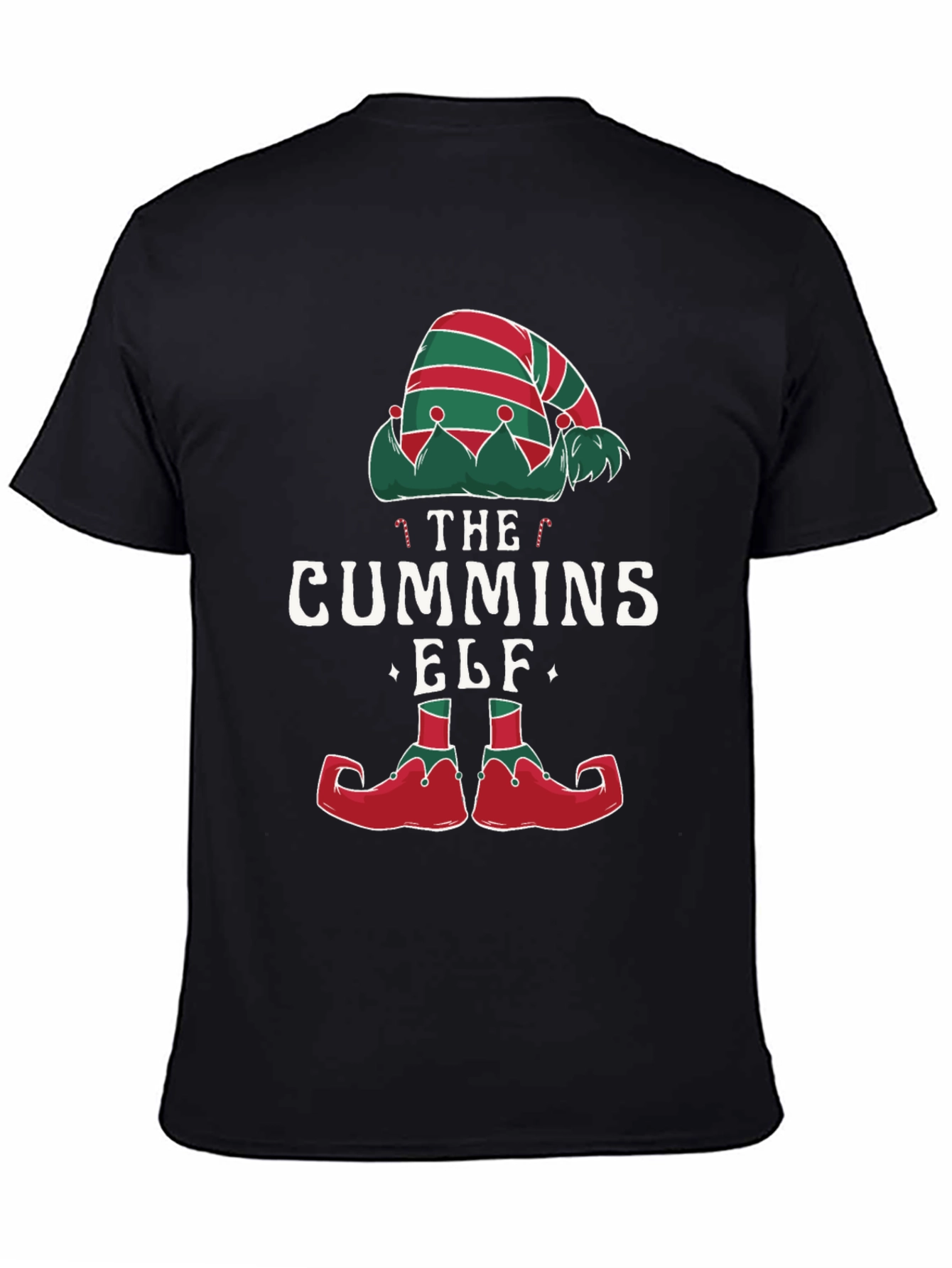 Cummins Elf Christmas Holiday T-Shirt