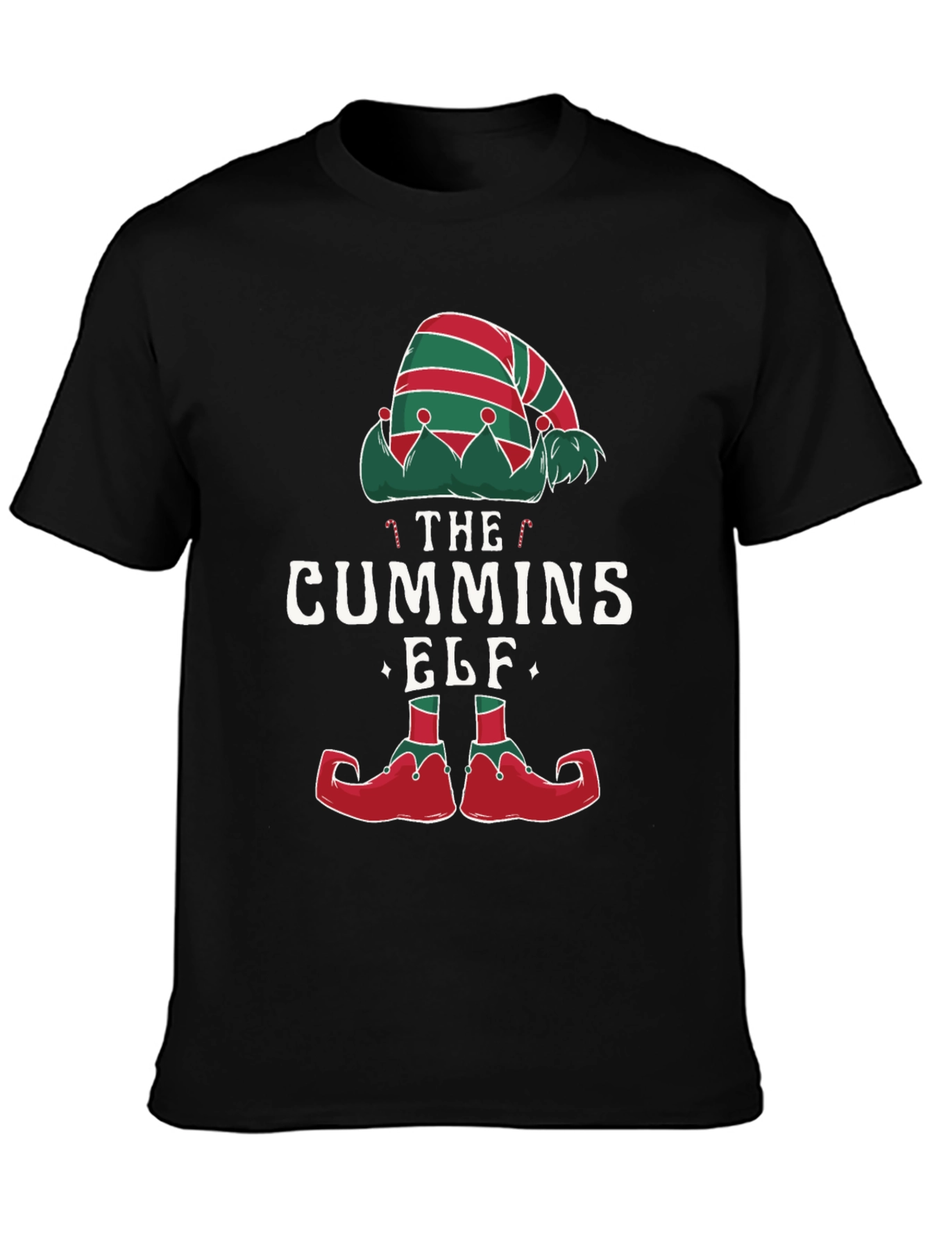 Cummins Elf Christmas Holiday T-Shirt