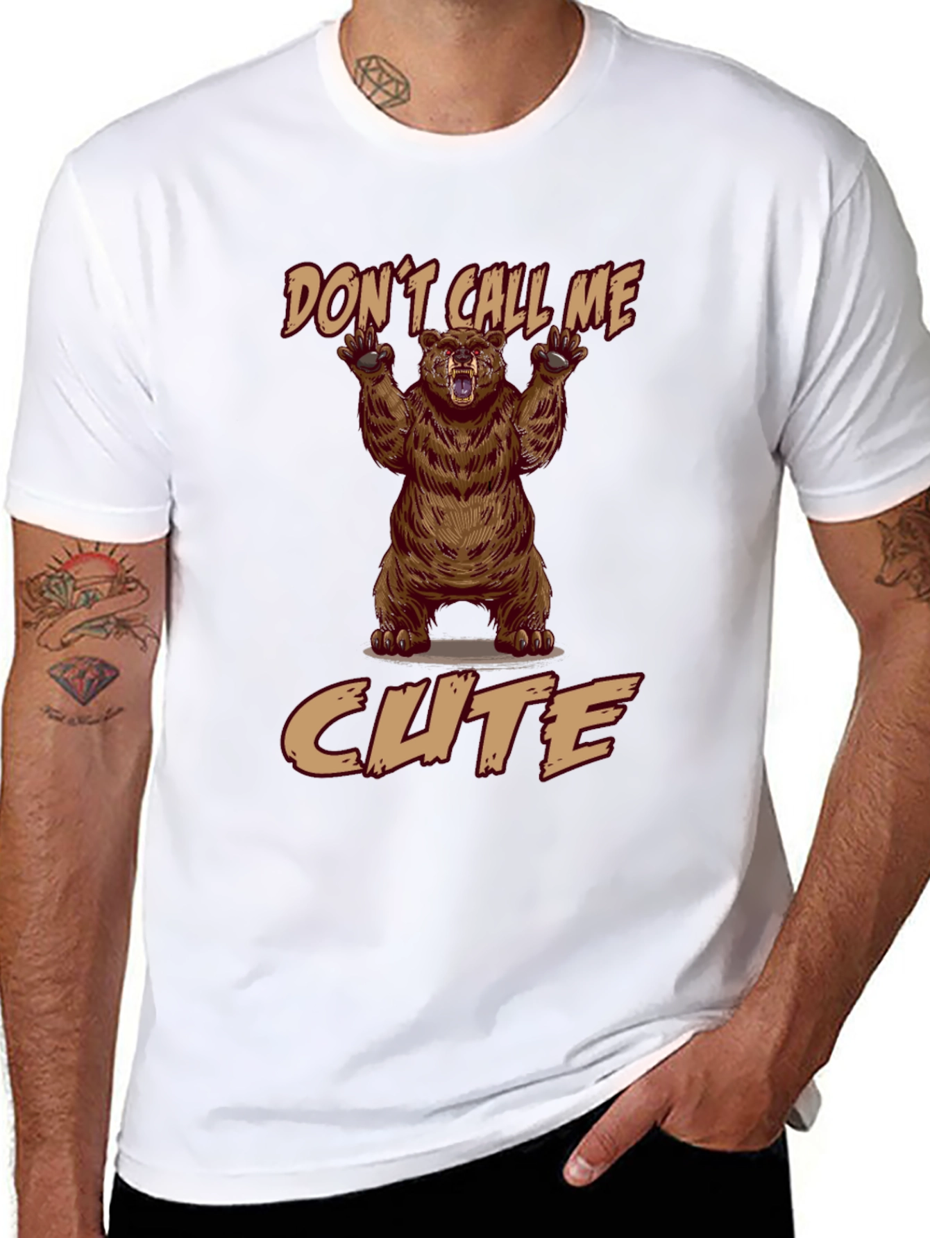 Dont Call Me Cute Bear T-Shirt