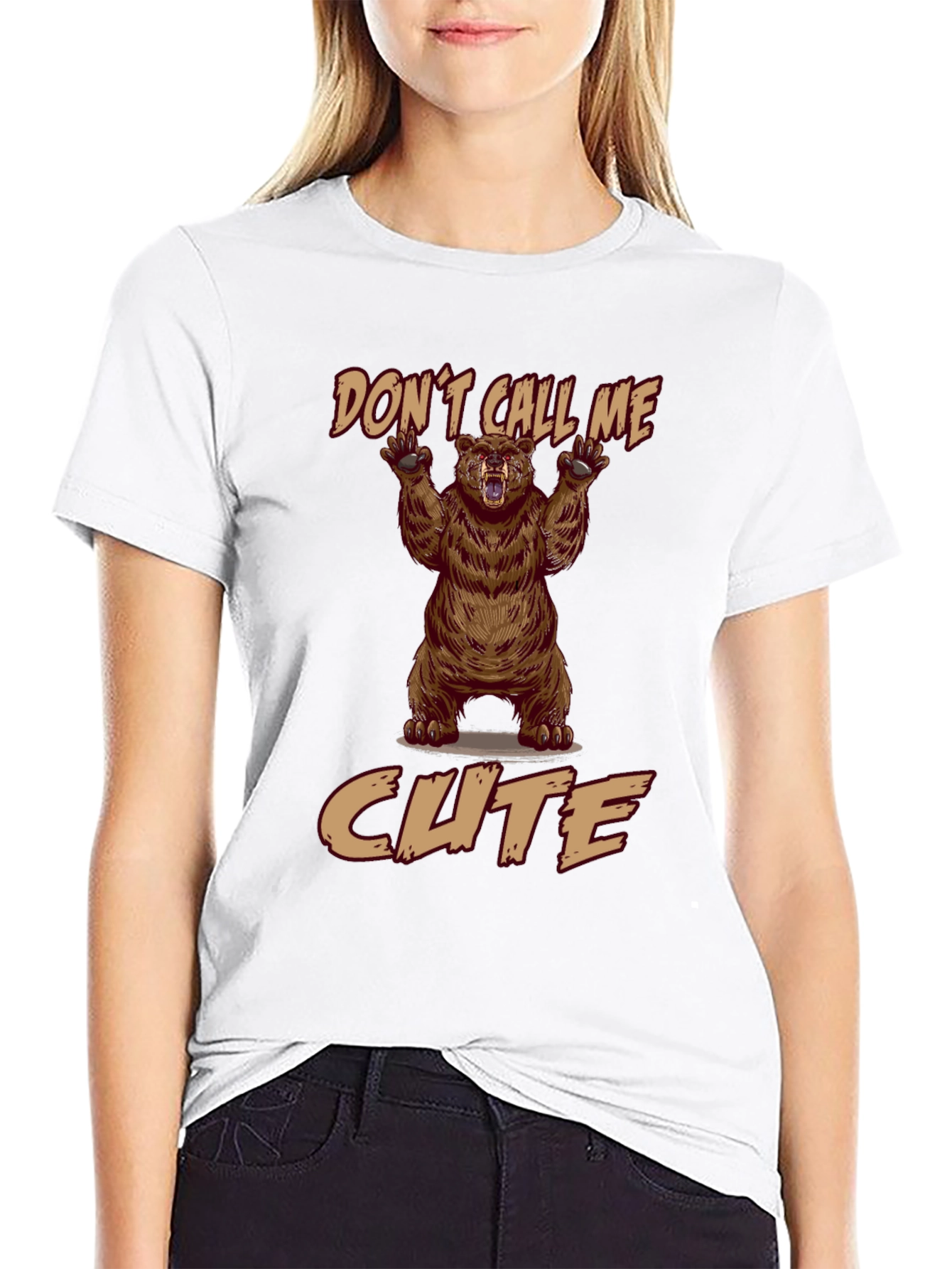 Dont Call Me Cute Bear T-Shirt