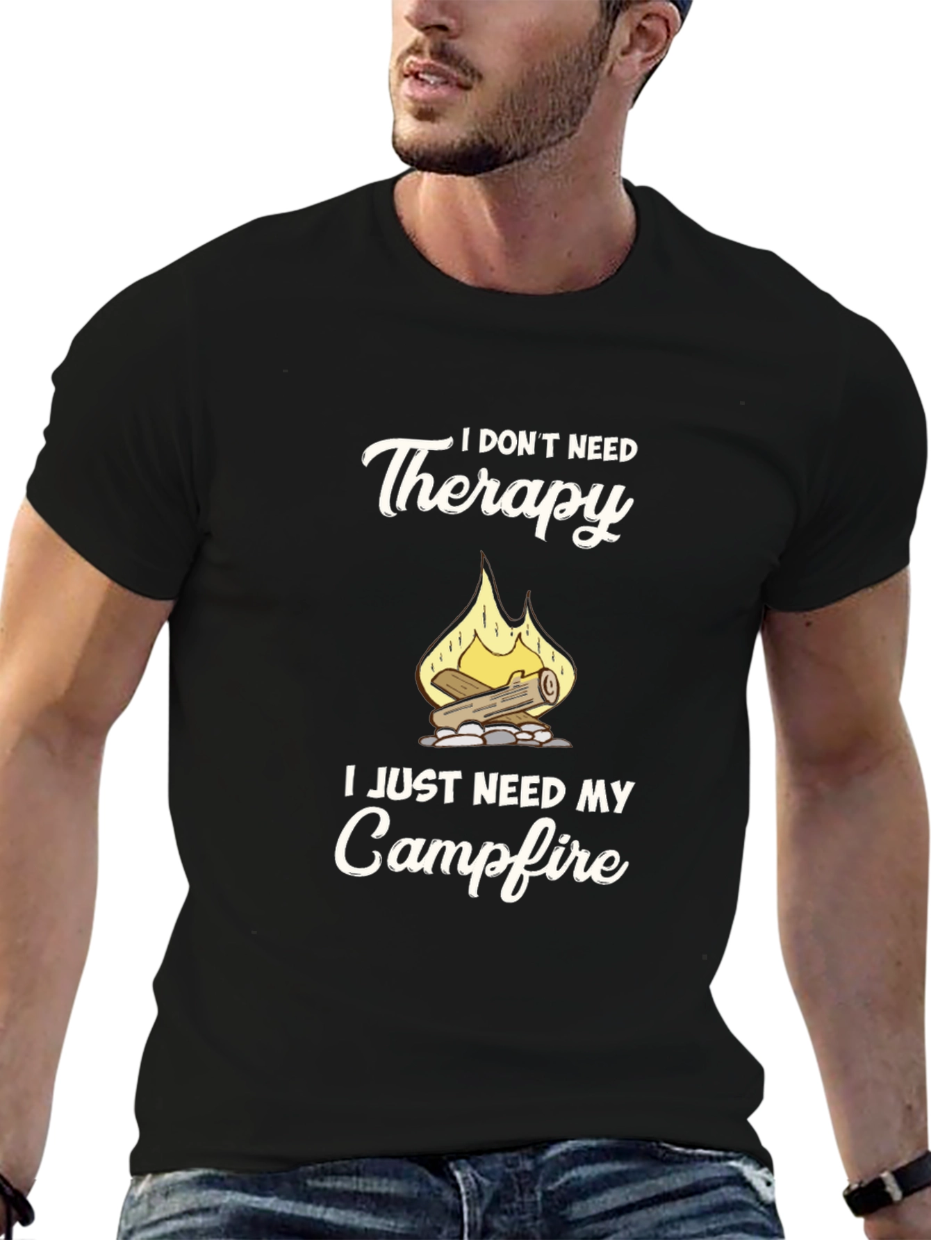Campfire Therapy Graphic Tee