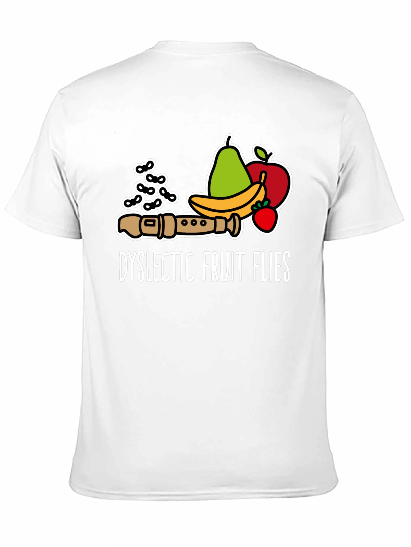 Dyslectic Fruit Flies Graphic T-Shirt