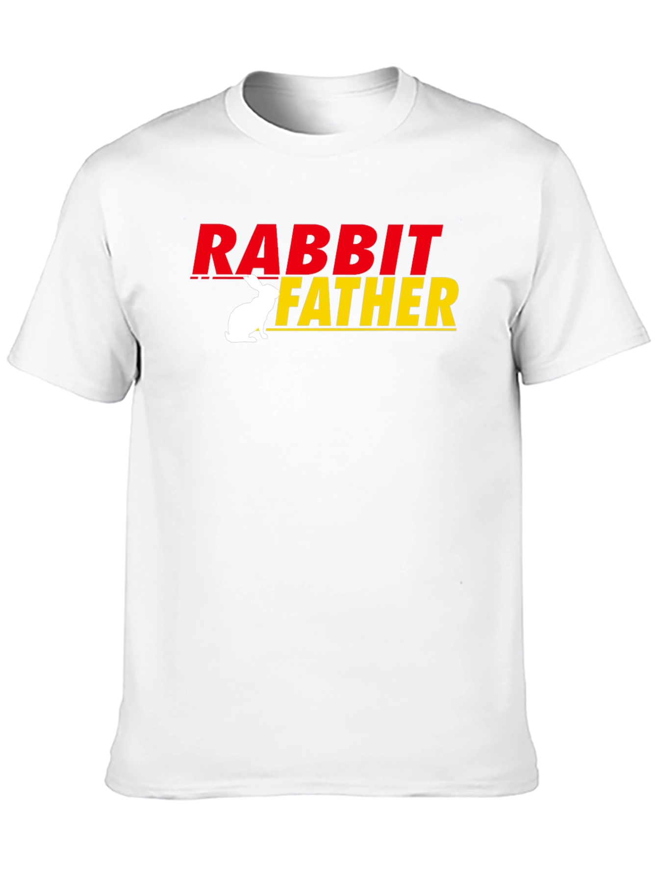 Rabbit Father T-Shirt - Funny Dad Gift