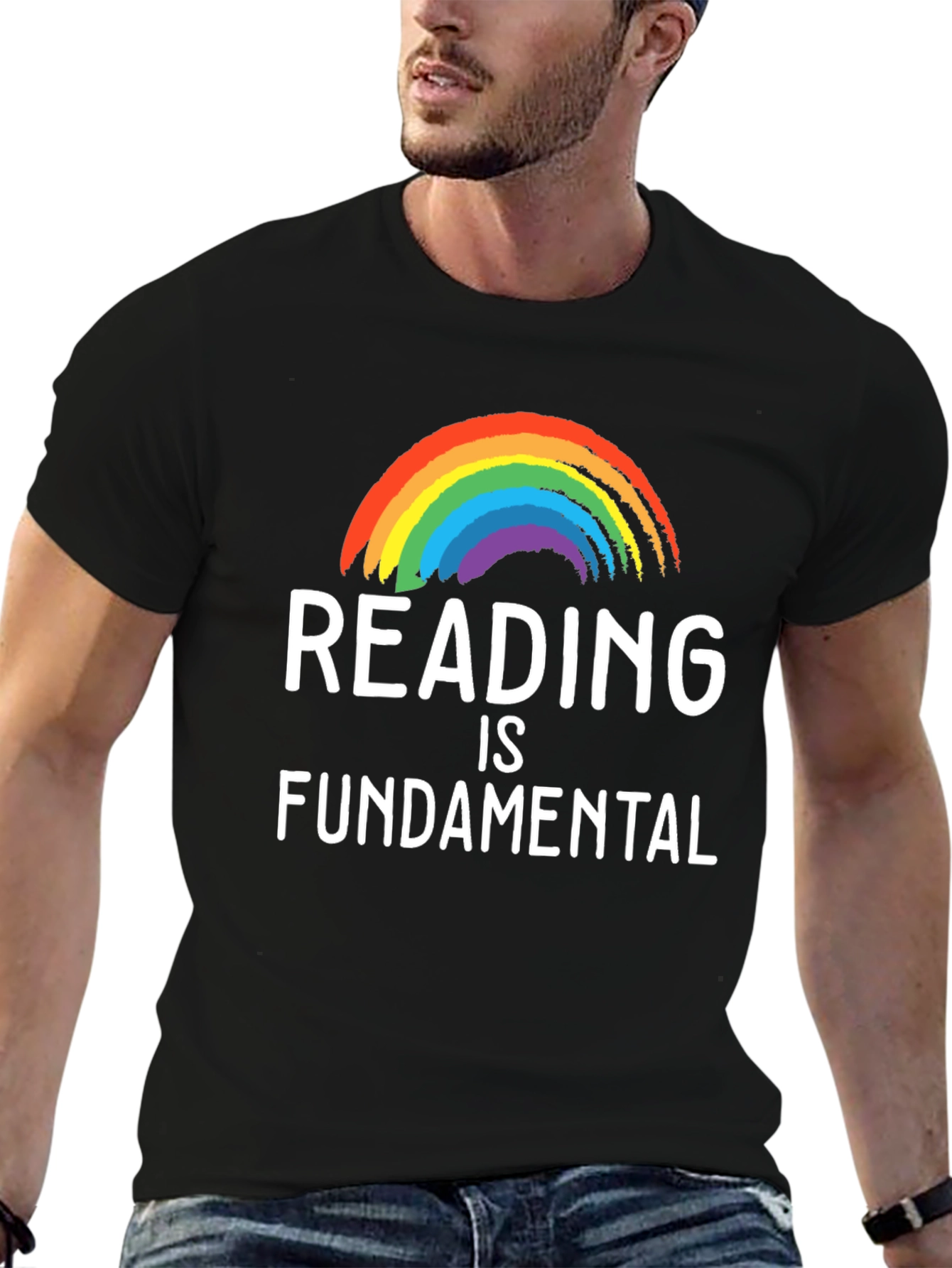 Reading is Fundamental Rainbow T-Shirt