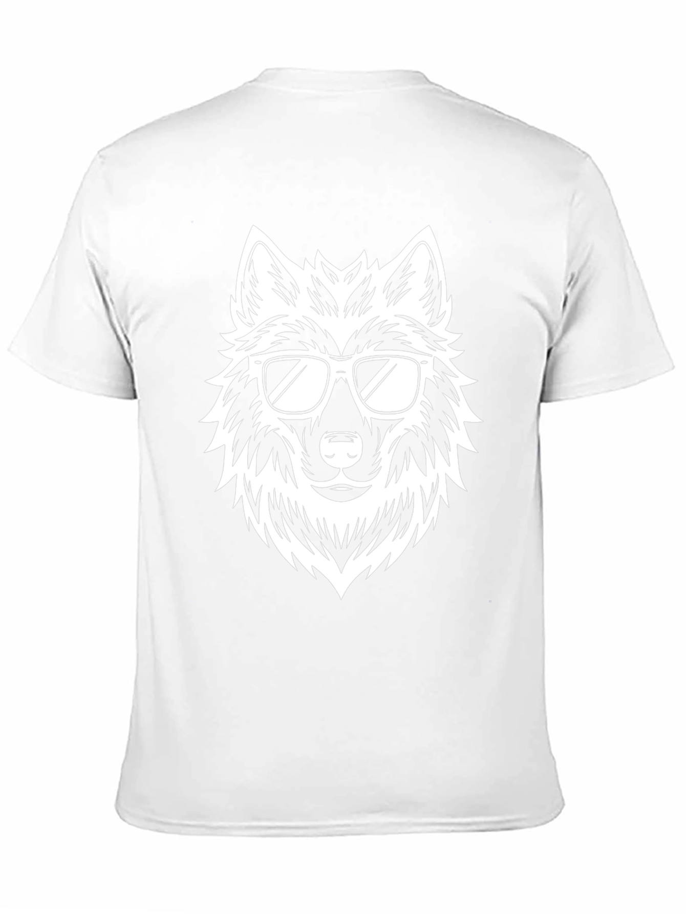 Cool Wolf Sunglasses Graphic T-Shirt