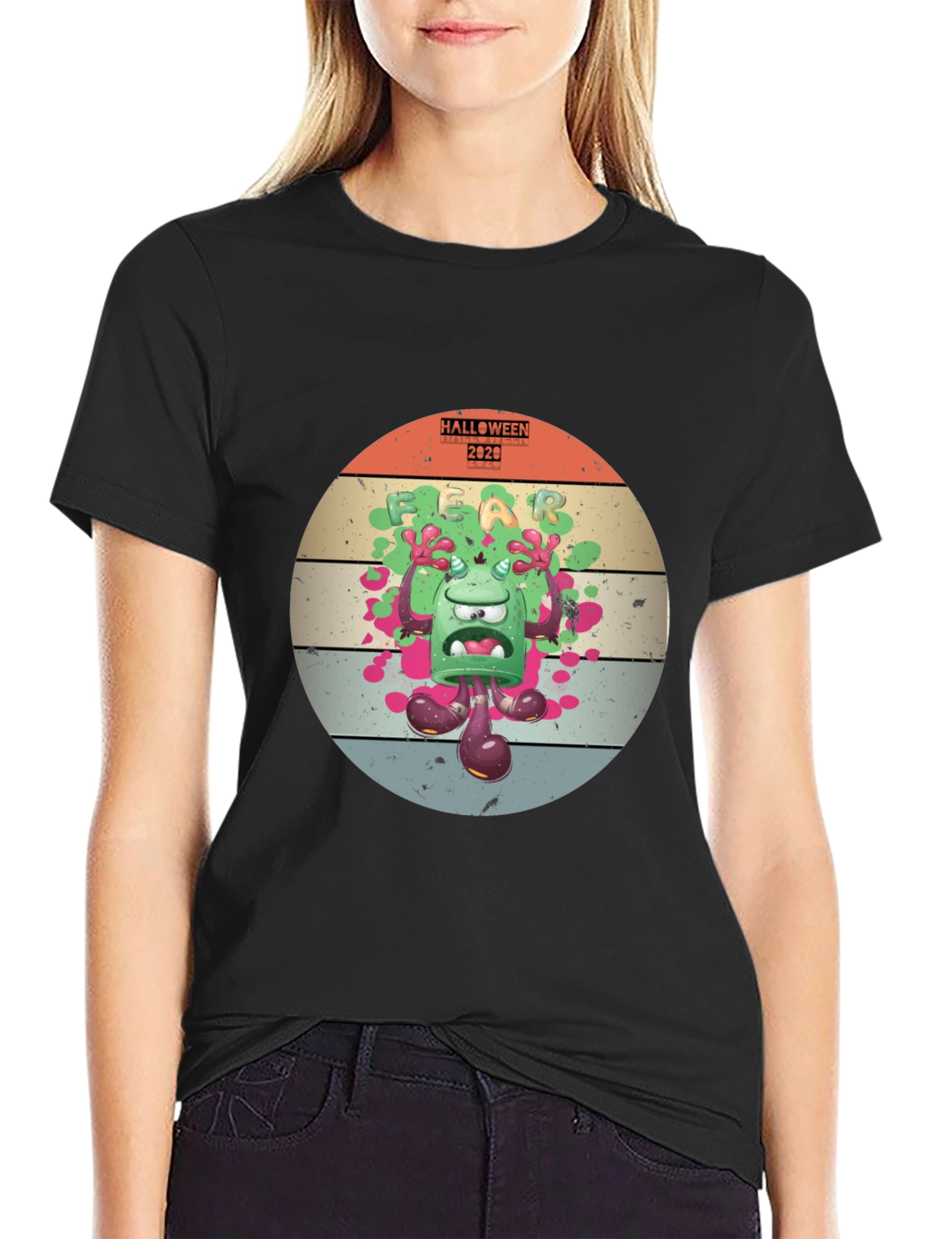 Halloween Fear Graphic Tee