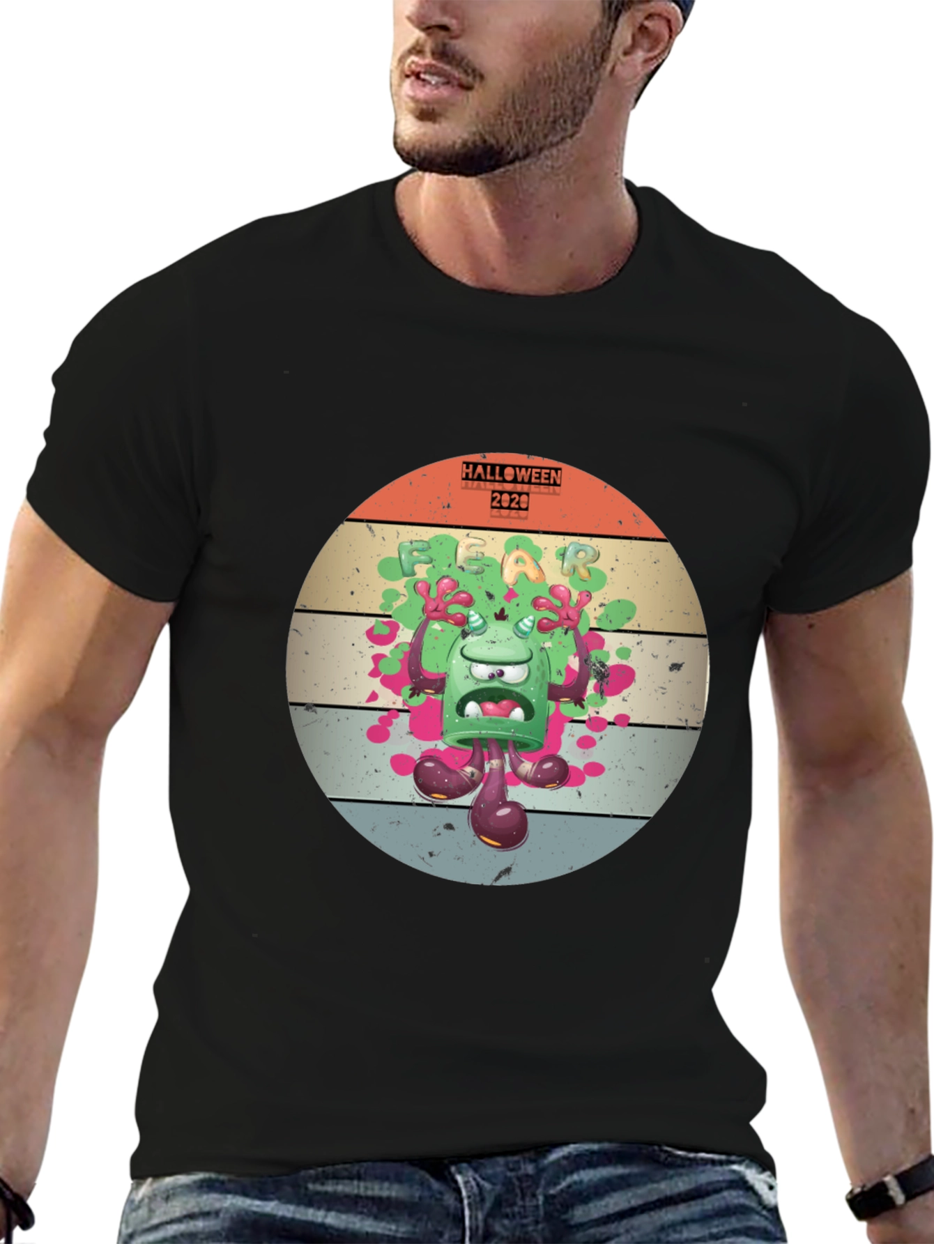 Halloween Fear Graphic Tee