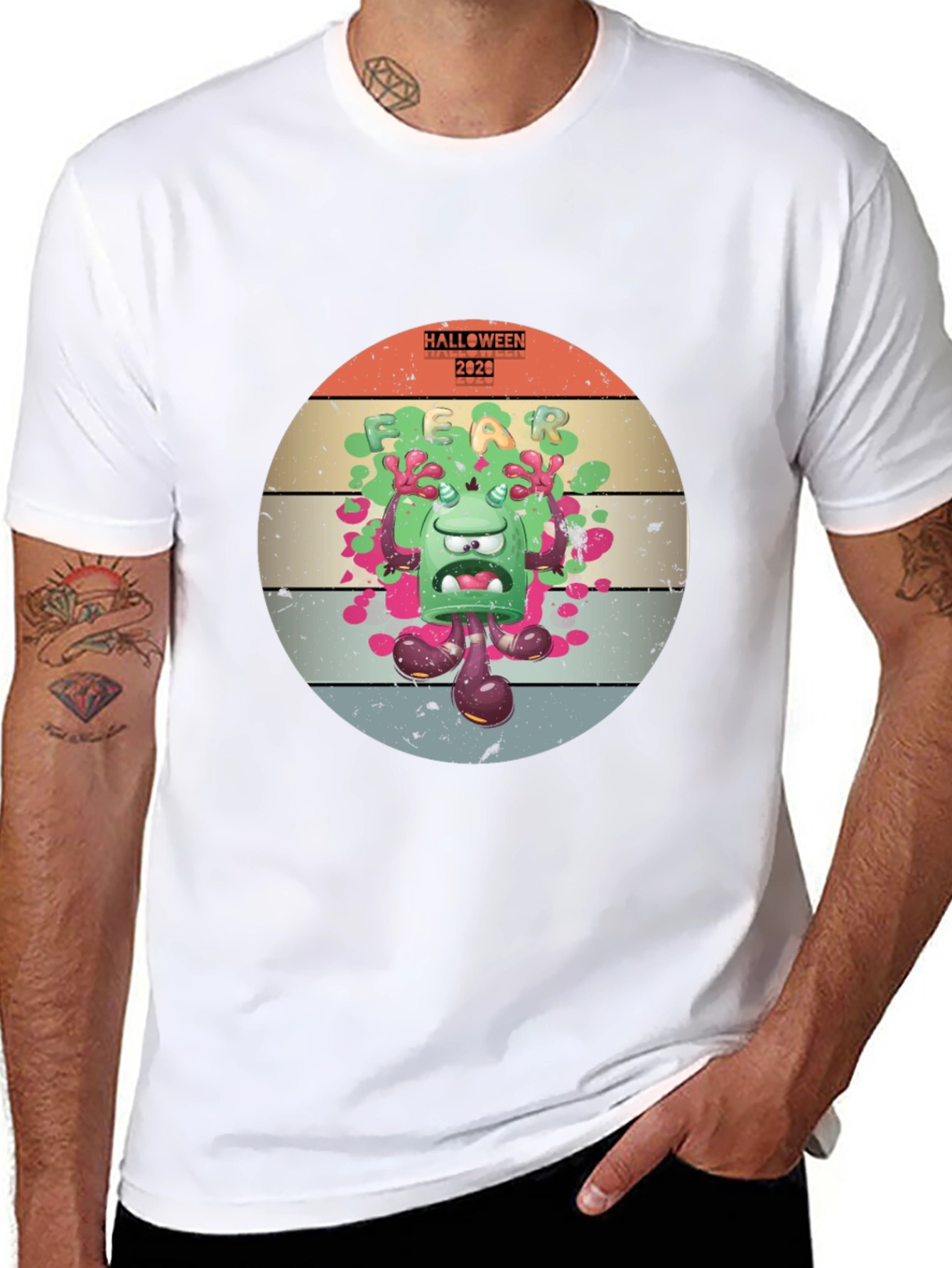 Halloween Fear Graphic Tee