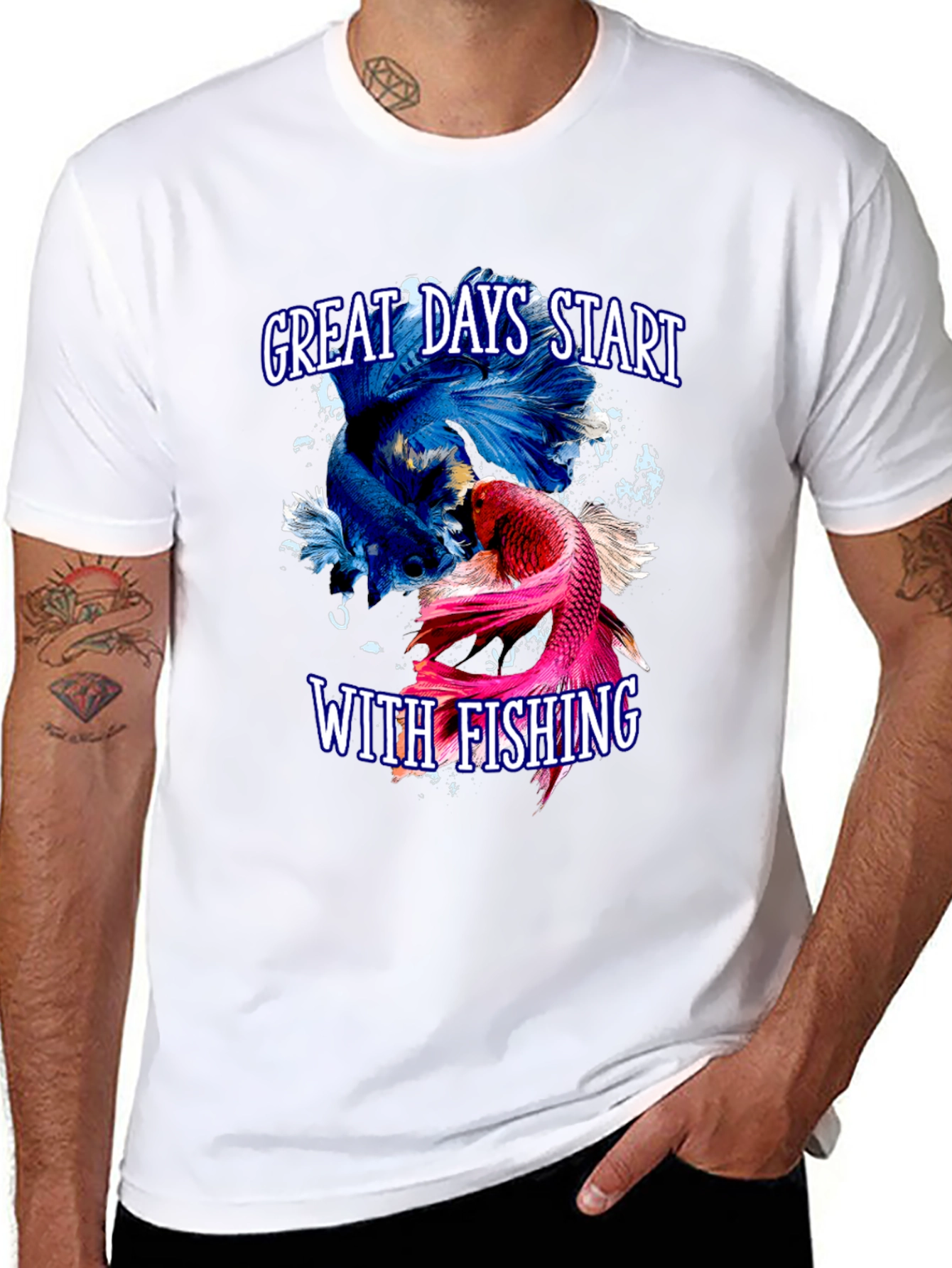 Great Days Start With Fishing T-Shirt