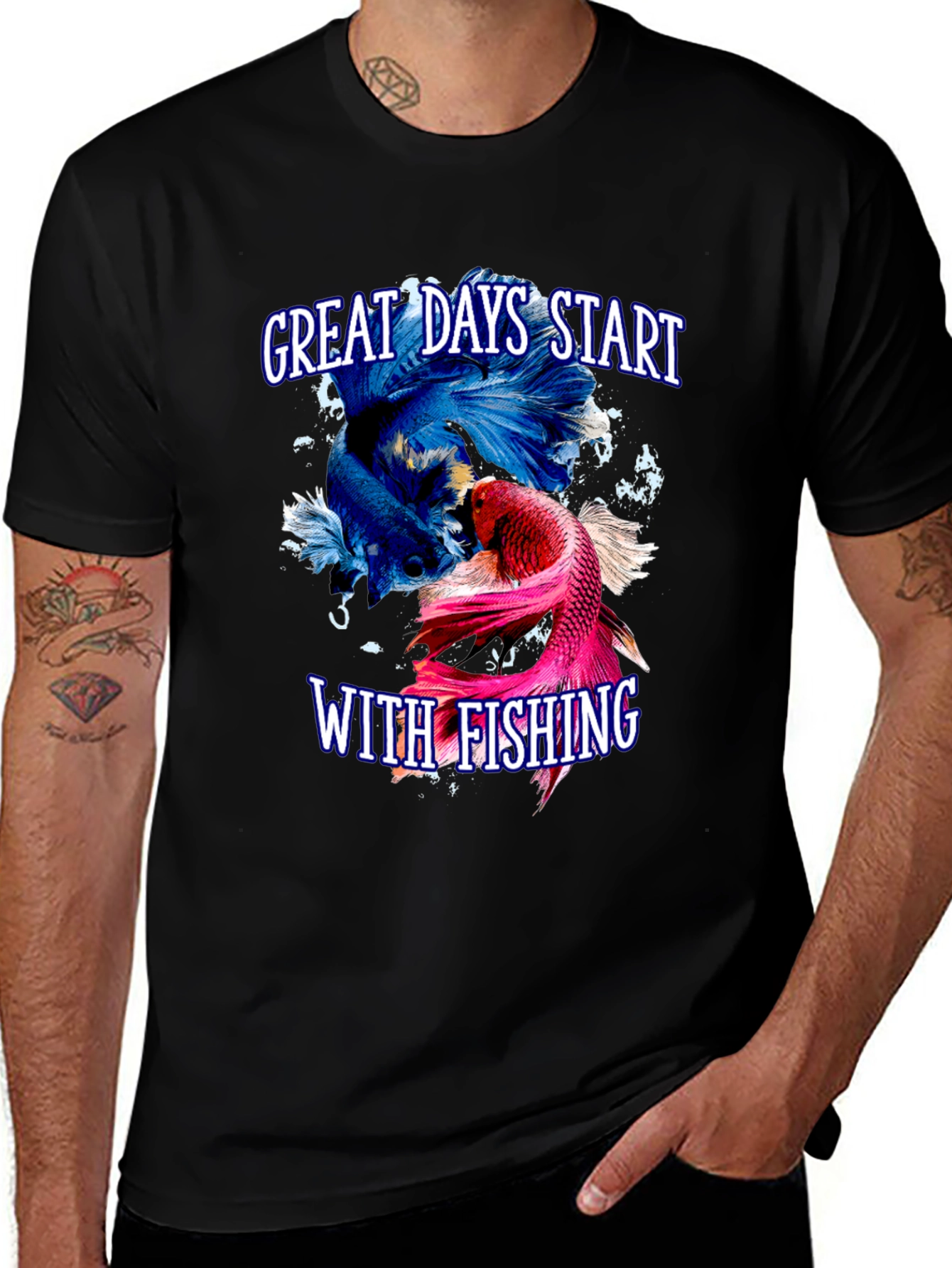 Great Days Start With Fishing T-Shirt