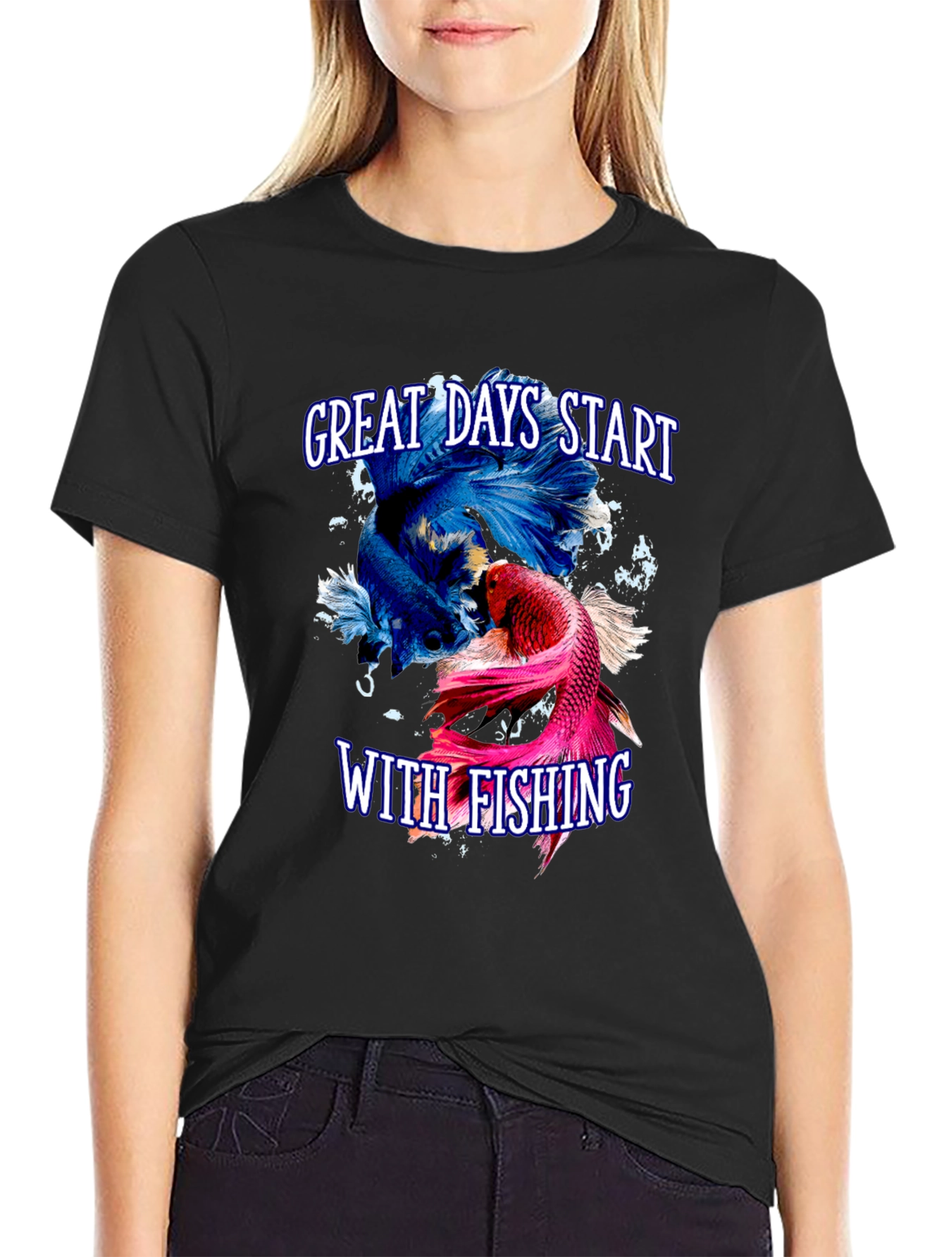 Great Days Start With Fishing T-Shirt