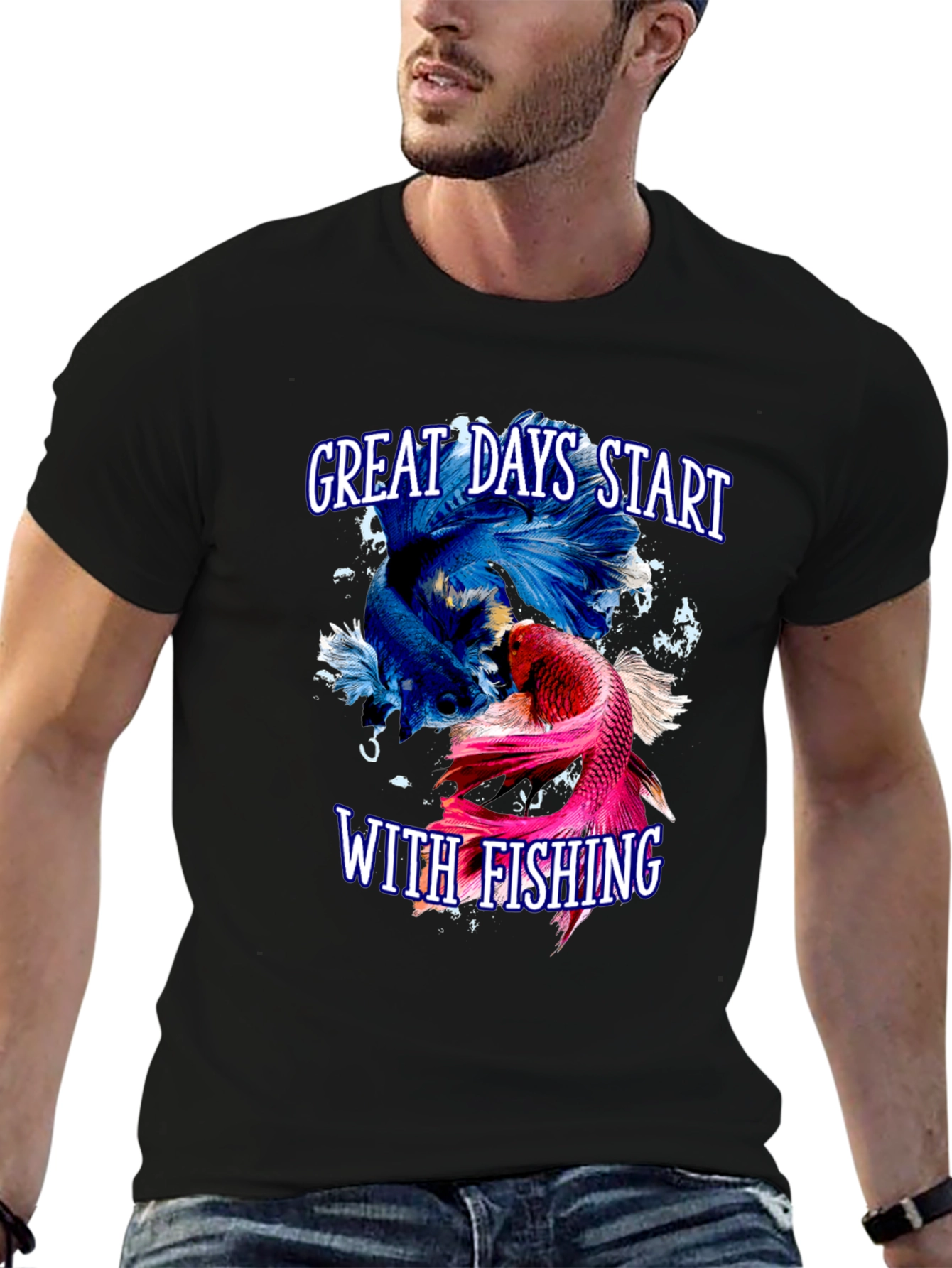 Great Days Start With Fishing T-Shirt