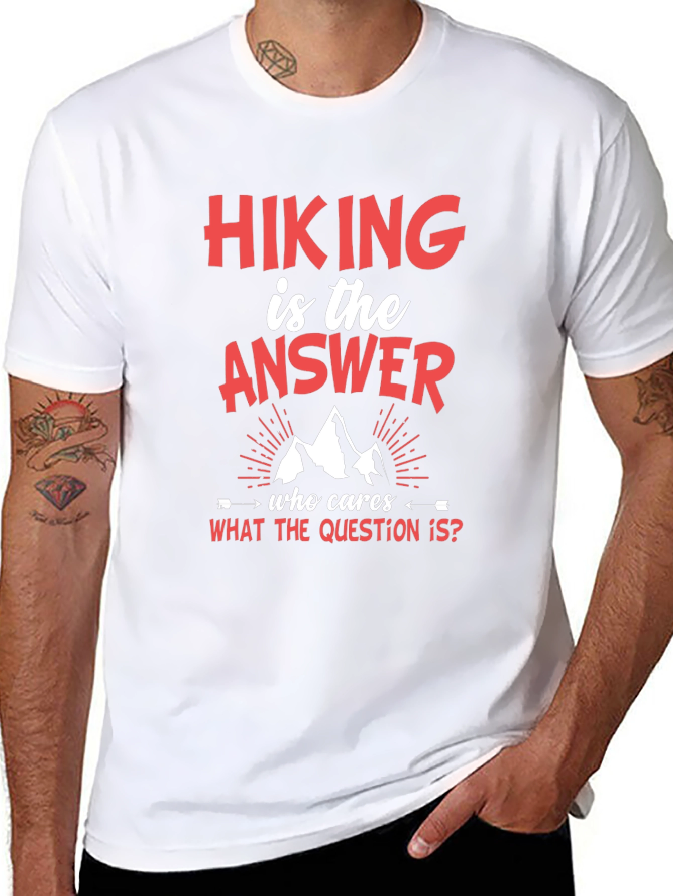 Hiking Is The Answer T-Shirt